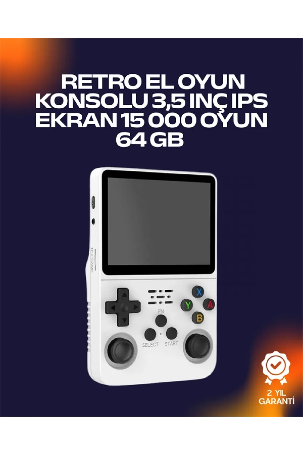 Retro Oyun Cihazı – Çift Microsd Desteği, Çoklu Platform Uyumu, 3200 Mah Batarya