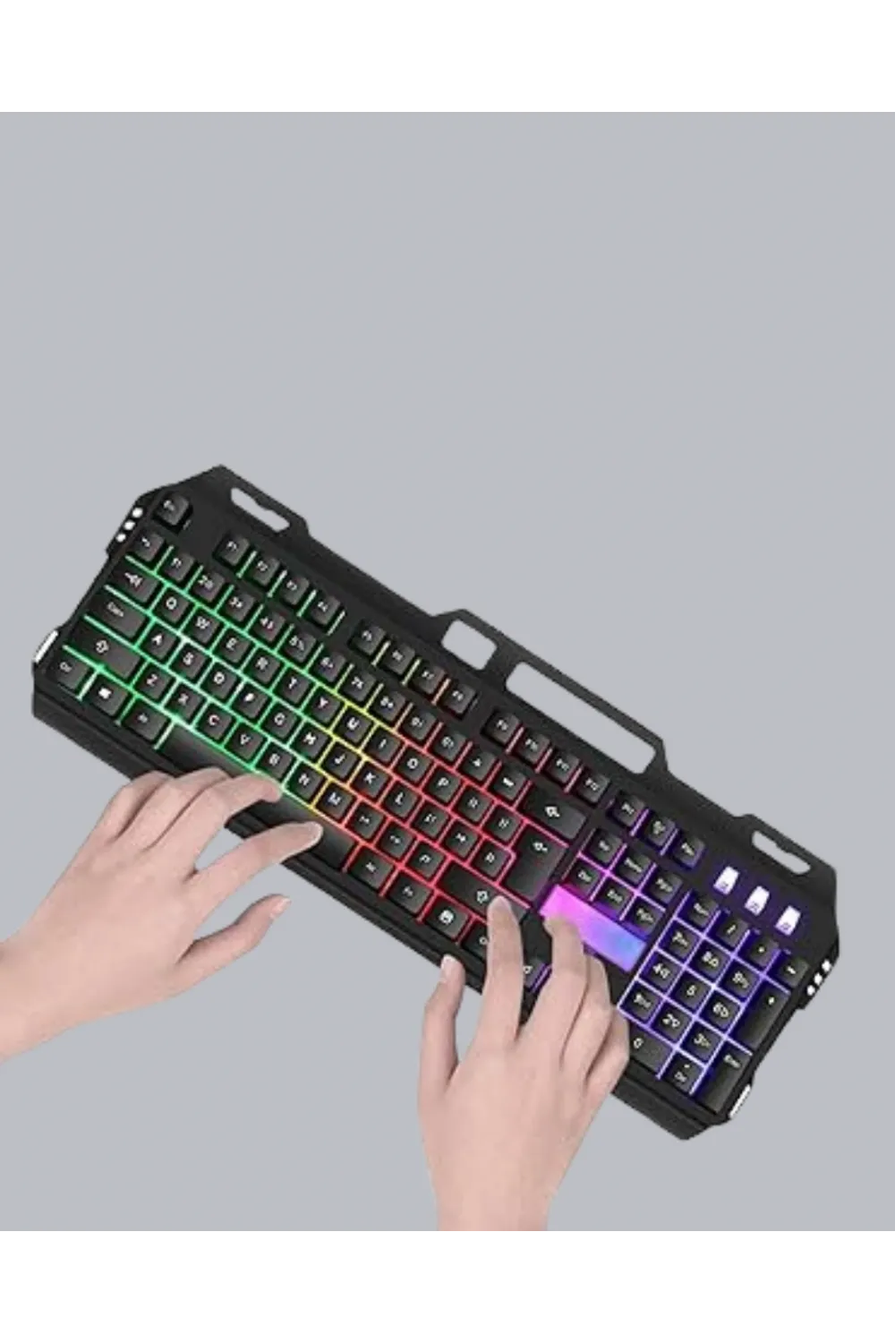 Rgb Aydınlatmalı Klavye Mouse Seti – Usb Bağlantılı, Türkçe Q, Ayarlanabilir Dpı, Ergonomik Yapı
