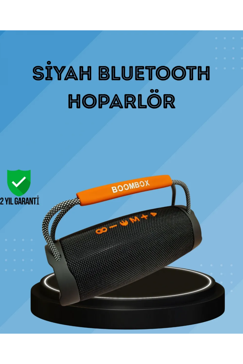 Rgb Efektli Derin Baslı Kablosuz Taşınabilir Hoparlör