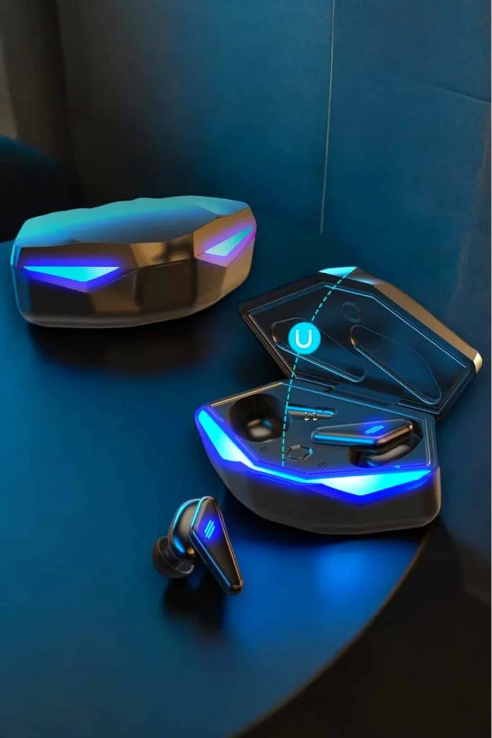 Rgb Işıklı Yüksek Ses Kaliteli Gamer Kulaklık Bluetooth Bağlantılı