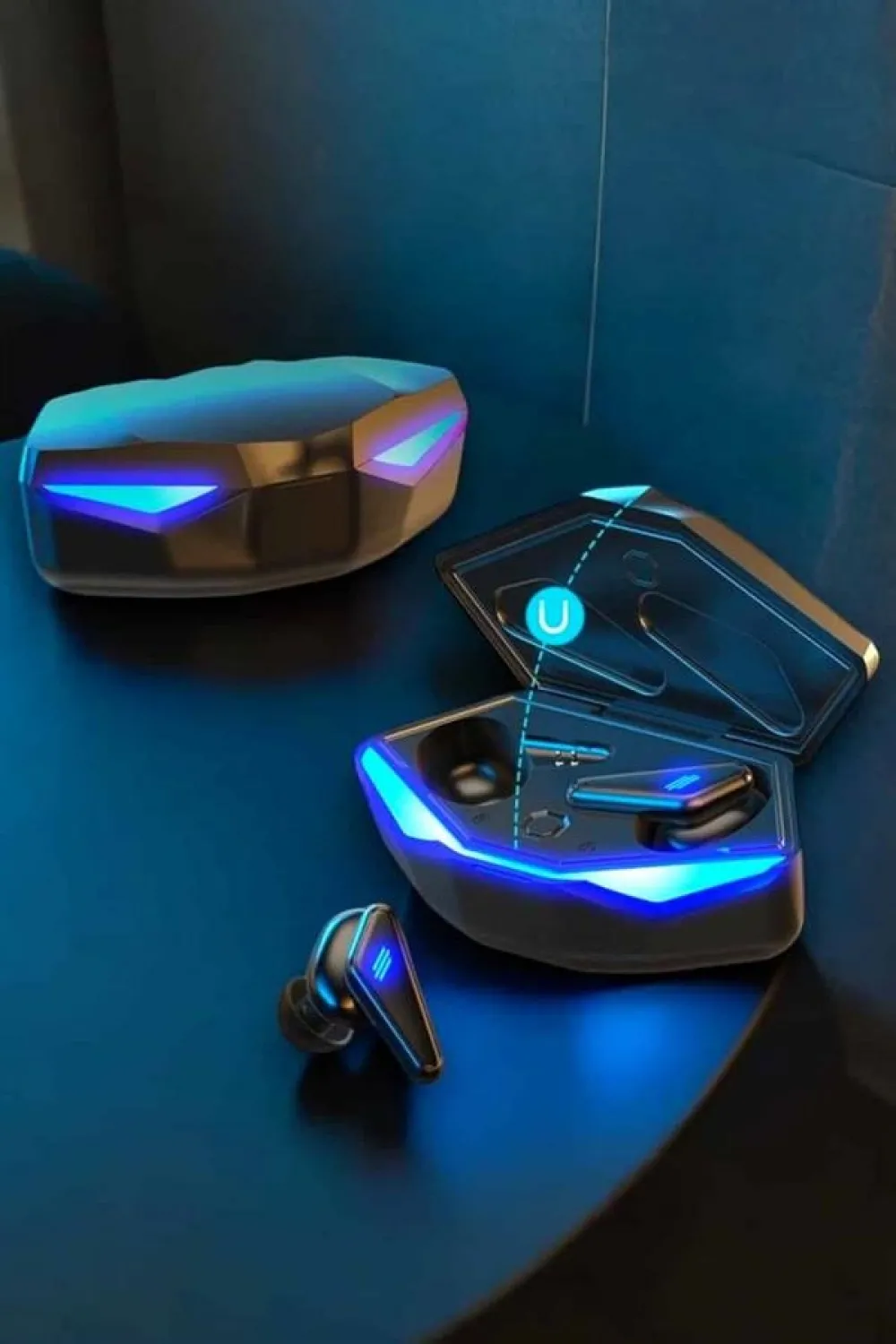 Rgb Işıklı Yüksek Ses Kaliteli Gamer Kulaklık Bluetooth Bağlantılı