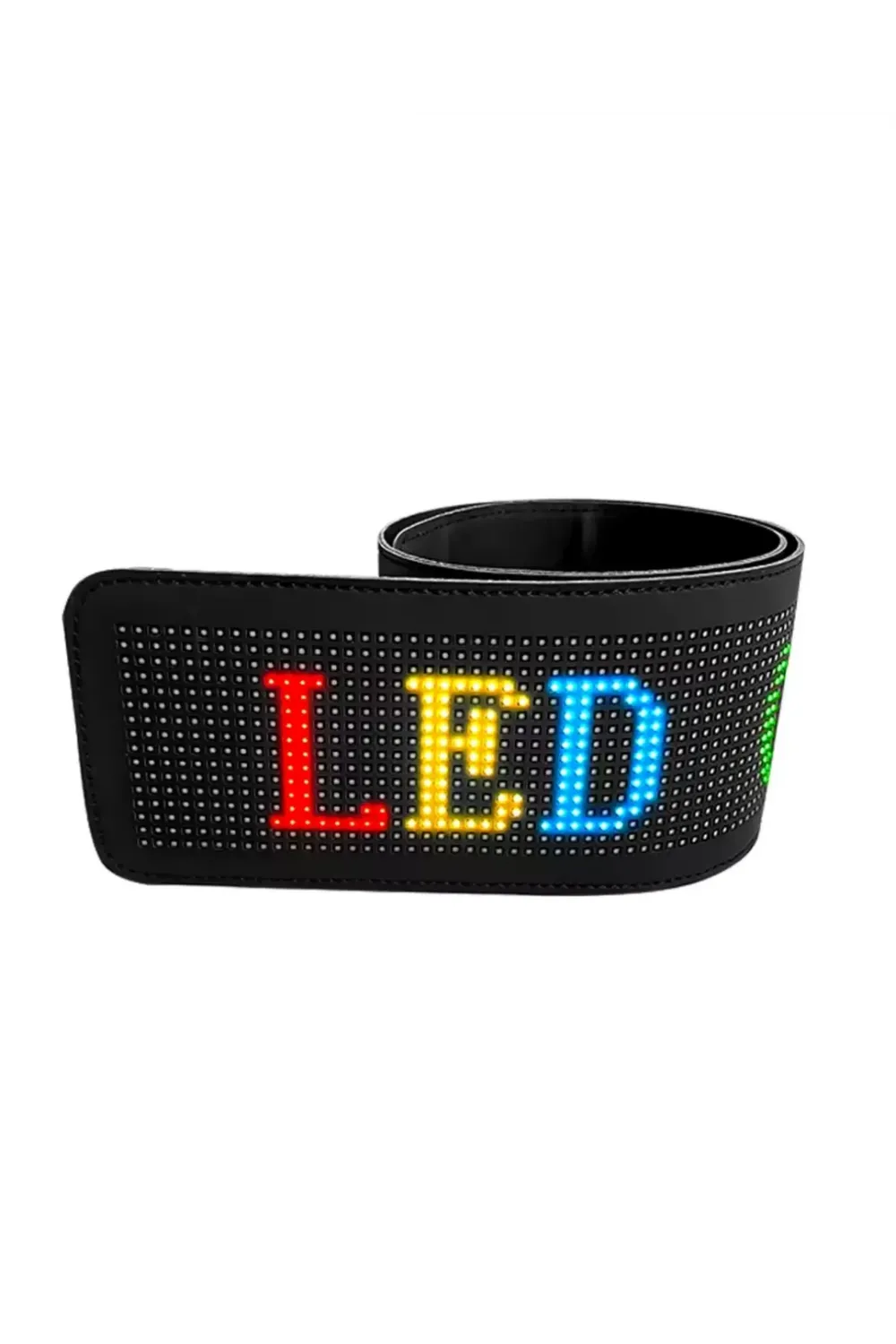 Rgb Led Matrix Panel Esnek Yapı Uygulama Kontrollü Kayan Yazı Ekranı