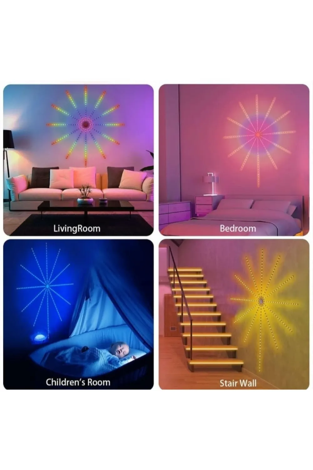 RGB Şerit LED İç Mekan Palmiye (1 Adet) Seçenek