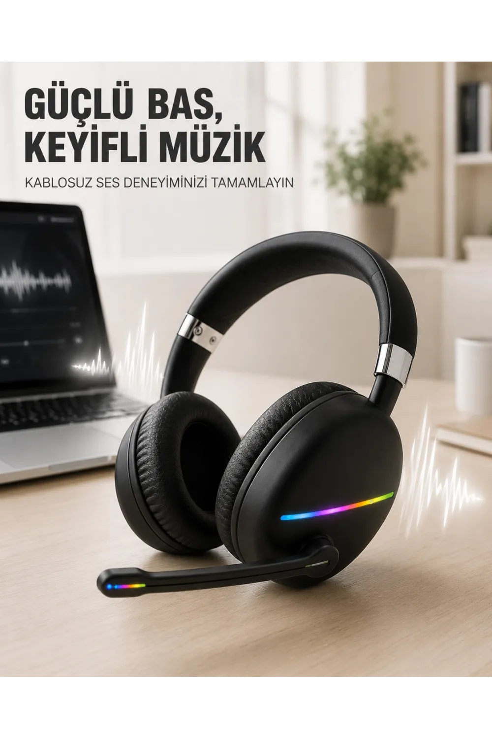 Rgb Siyah Kulaklık MAX-17
