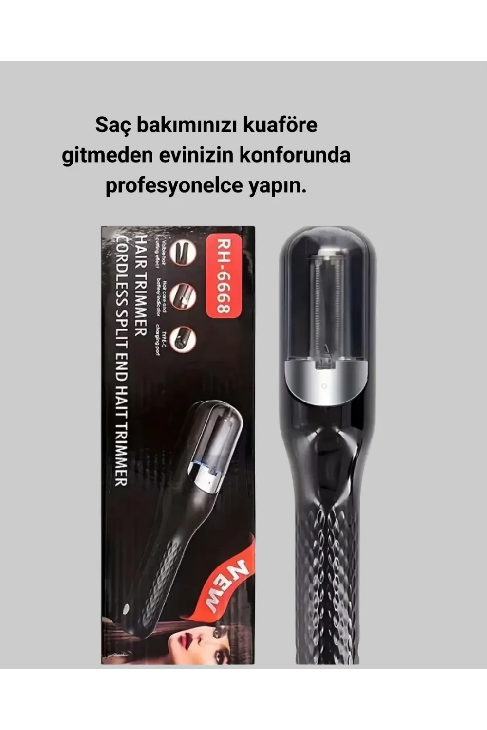Rh-6668 Şarjlı Saç Kesme Makinesi
