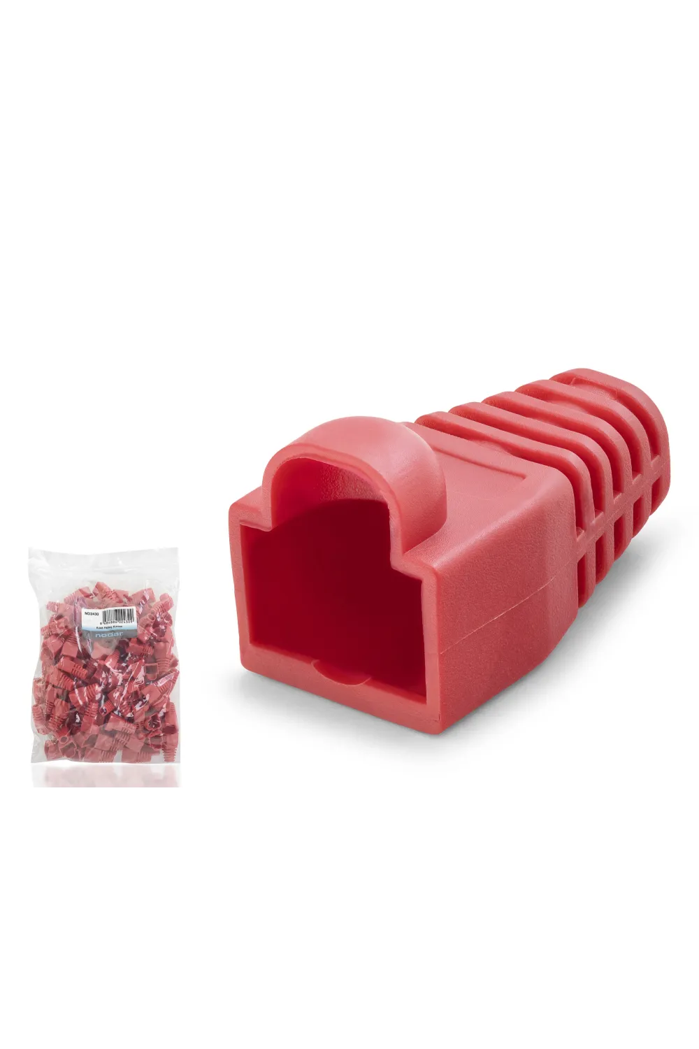 Rj45 Konnektör Papuç 100’Lü Paket - Kırmızı Nd2430