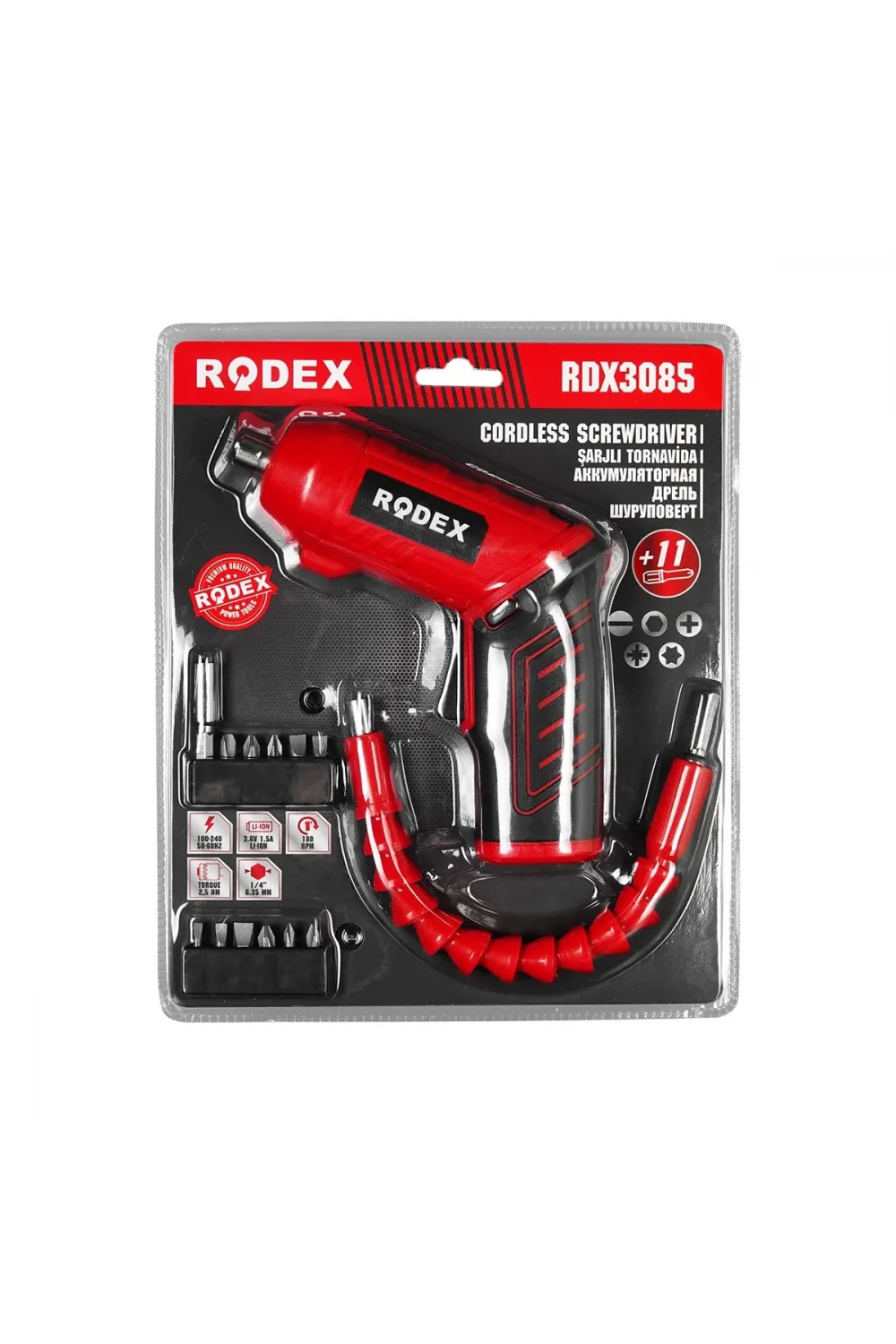 Rodex Rdx3085 Akülü Vidalama