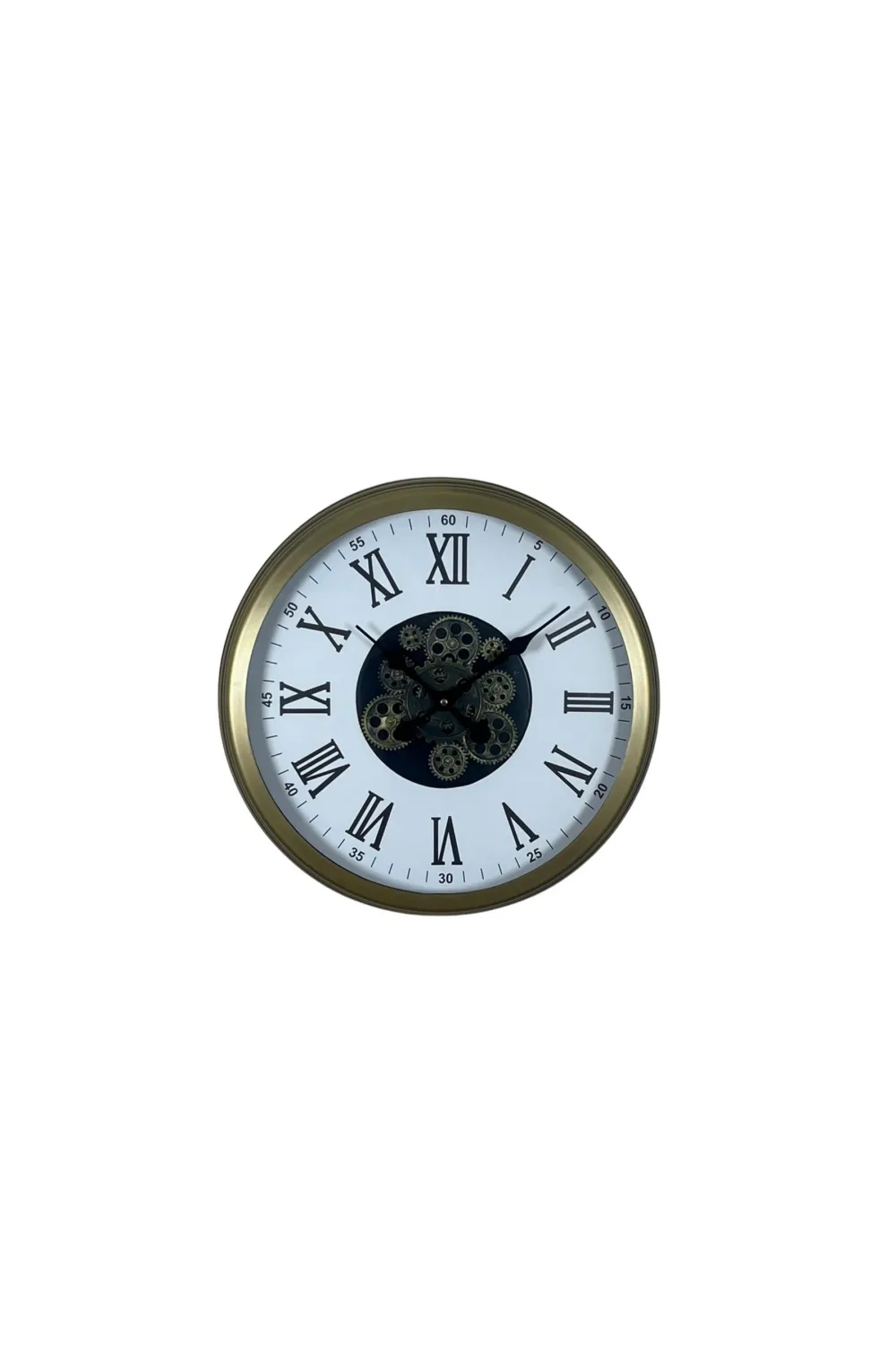 Roma Elegance Eskitme 60 Cm Çarklı Duvar Saati
