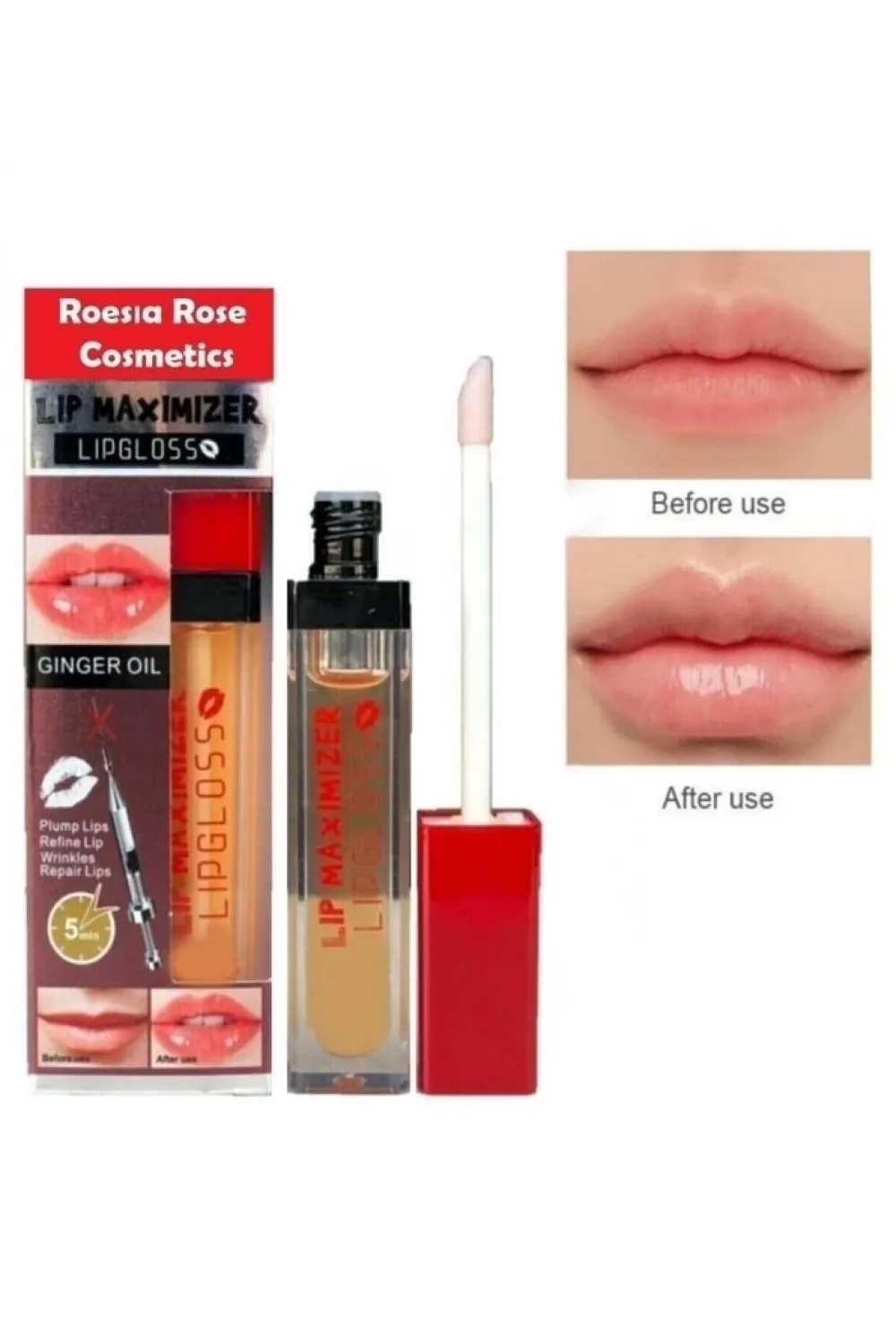 Rose Cosmetics Dudak Dolgunlaştırıcı Doğal Görünüm Dudak Parlatıcısı