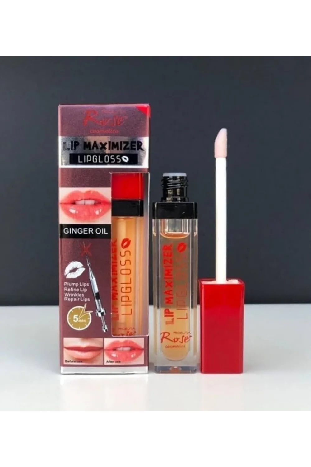 Rose Cosmetics Dudak Dolgunlaştırıcı Doğal Görünüm Dudak Parlatıcısı