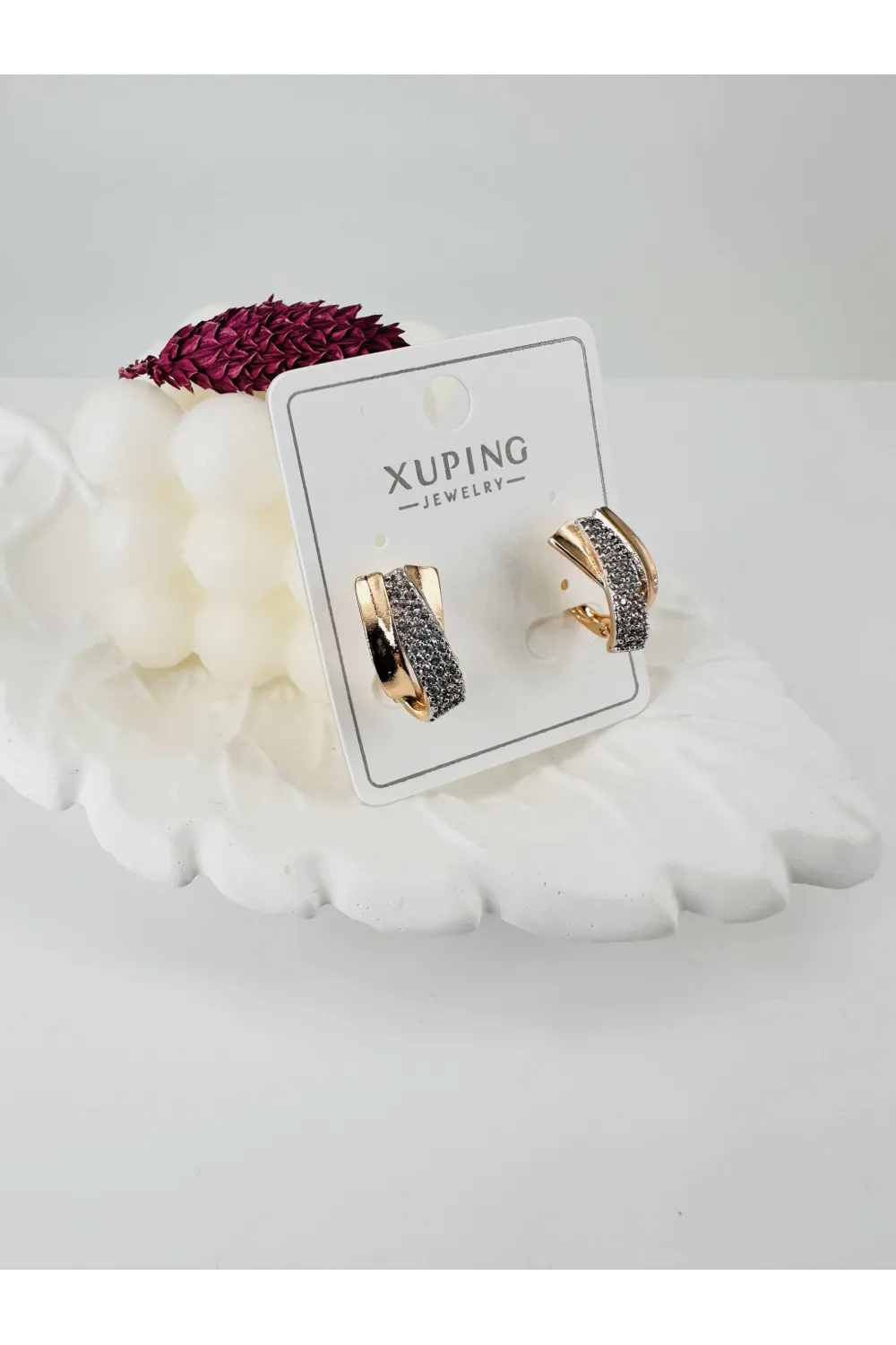 Rose  Zirkon Taşlı Pirinç  Vip Series - Kp00301