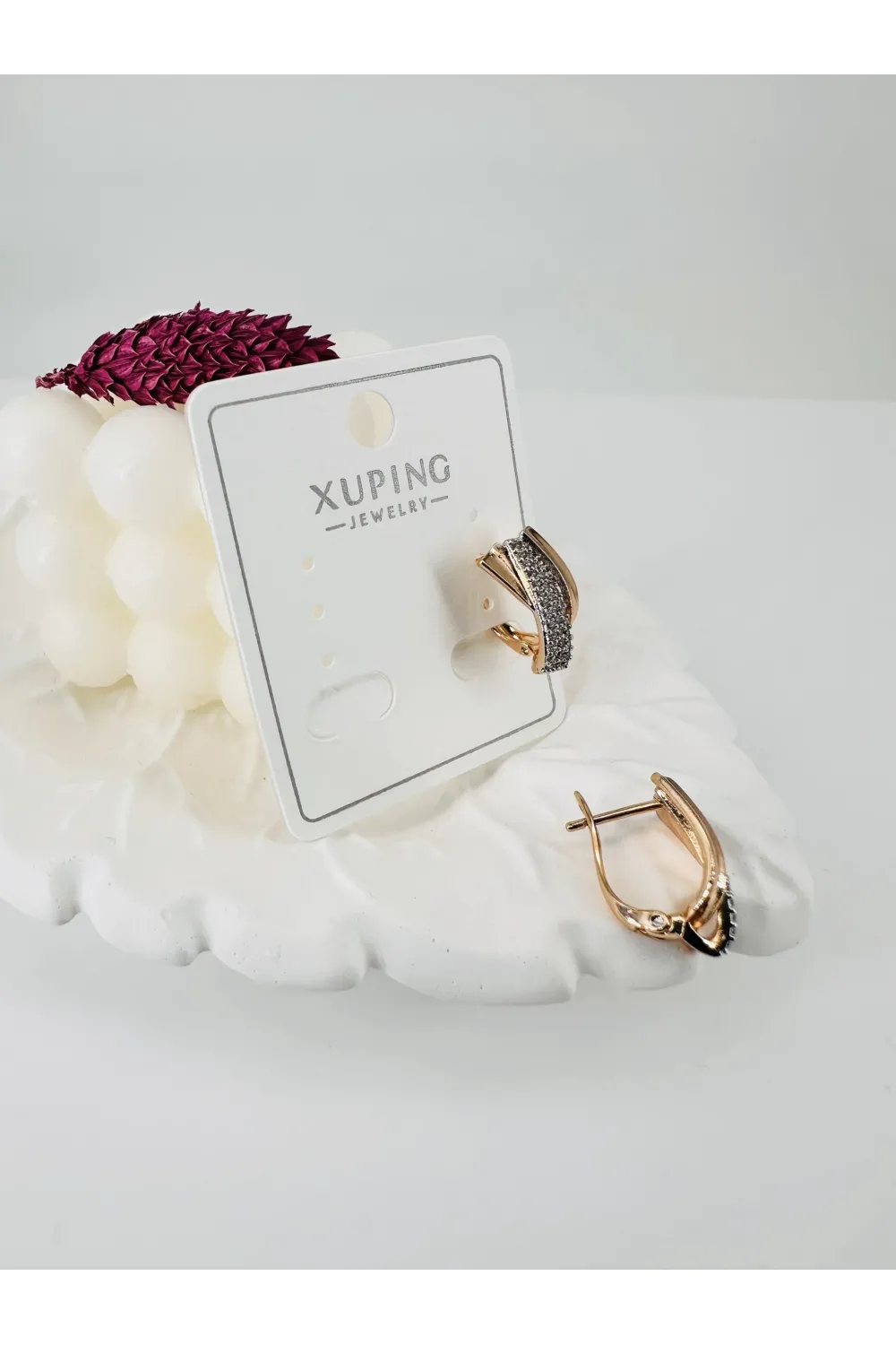 Rose  Zirkon Taşlı Pirinç  Vip Series - Kp00301