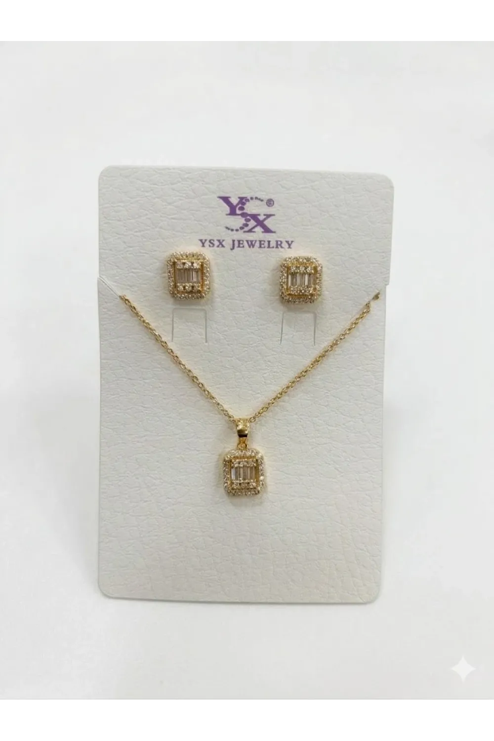 Rose Zirkon Taşlı Zincir : Çelik Ürünler 40+5 Cm - Set0042