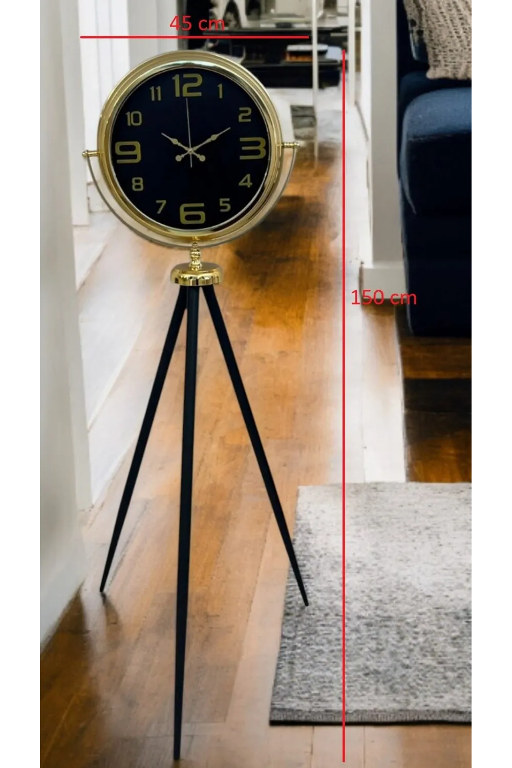 Royal Gold Tripod Ayaklı Saat