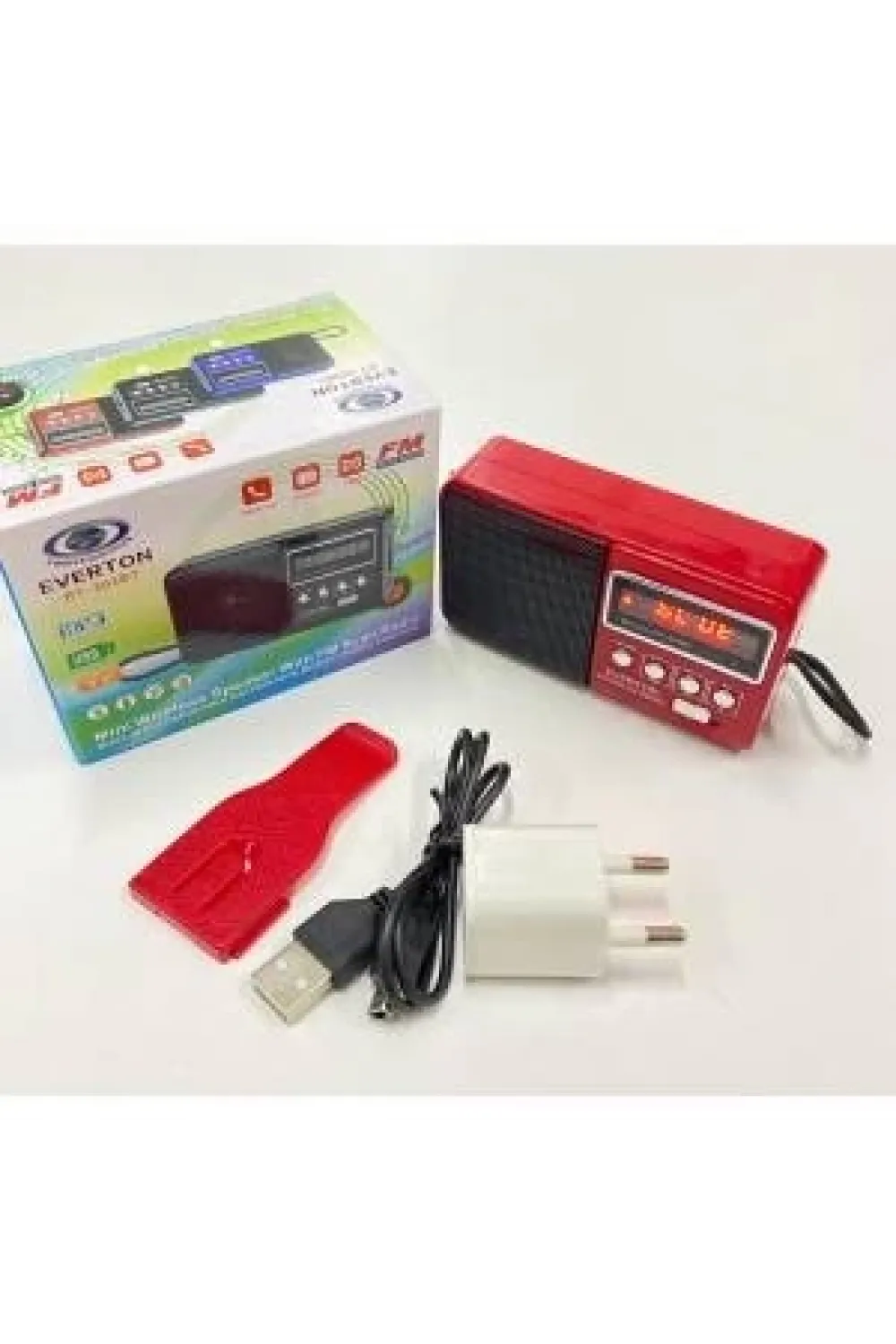 Rt-303 Usb Ve Micro Kart Girişli Manuel El Radyosu