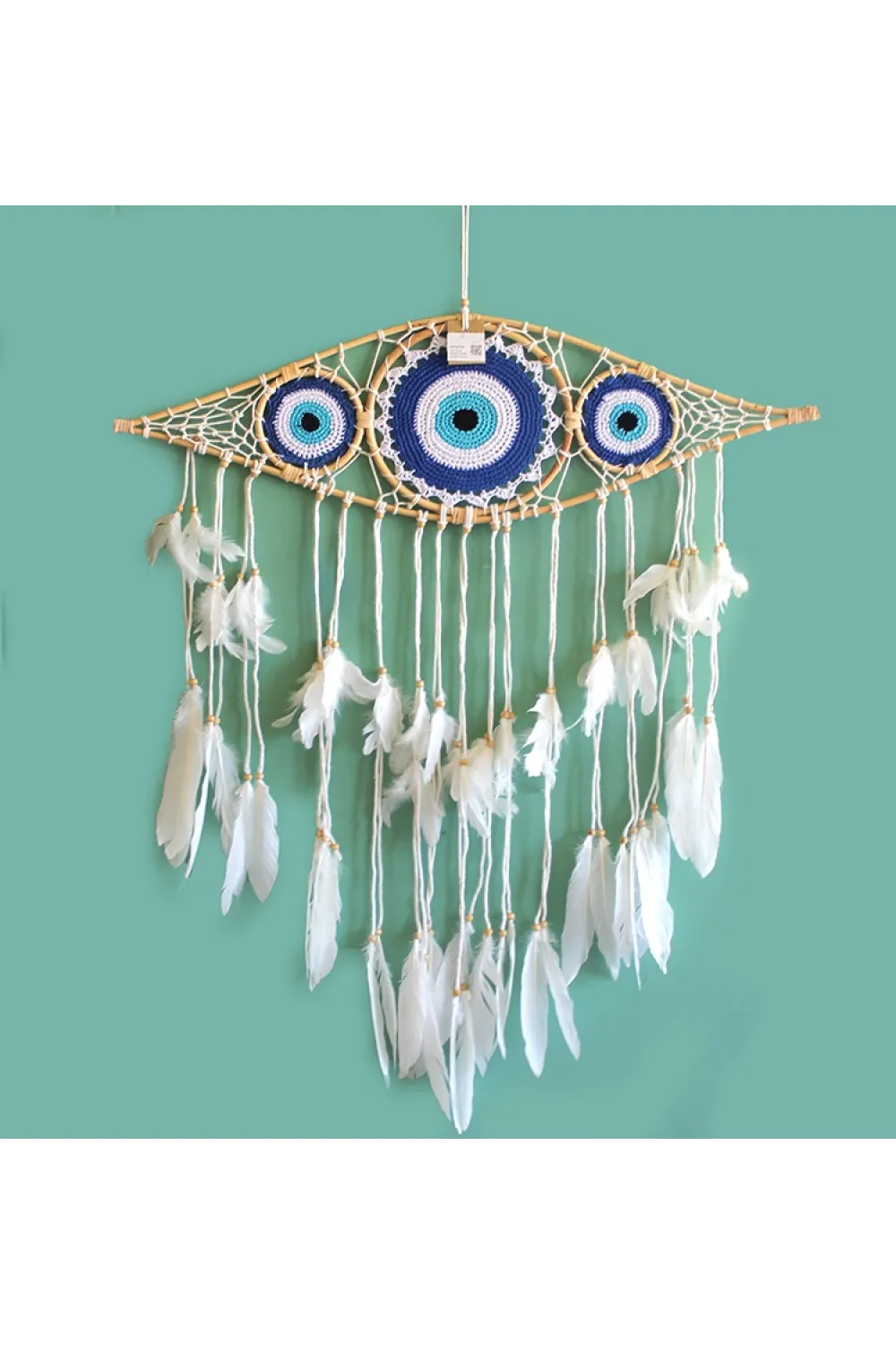 Rüya Kapanı Dream Catcher Göz Tasarımı (1 Adet) Seçenek 4