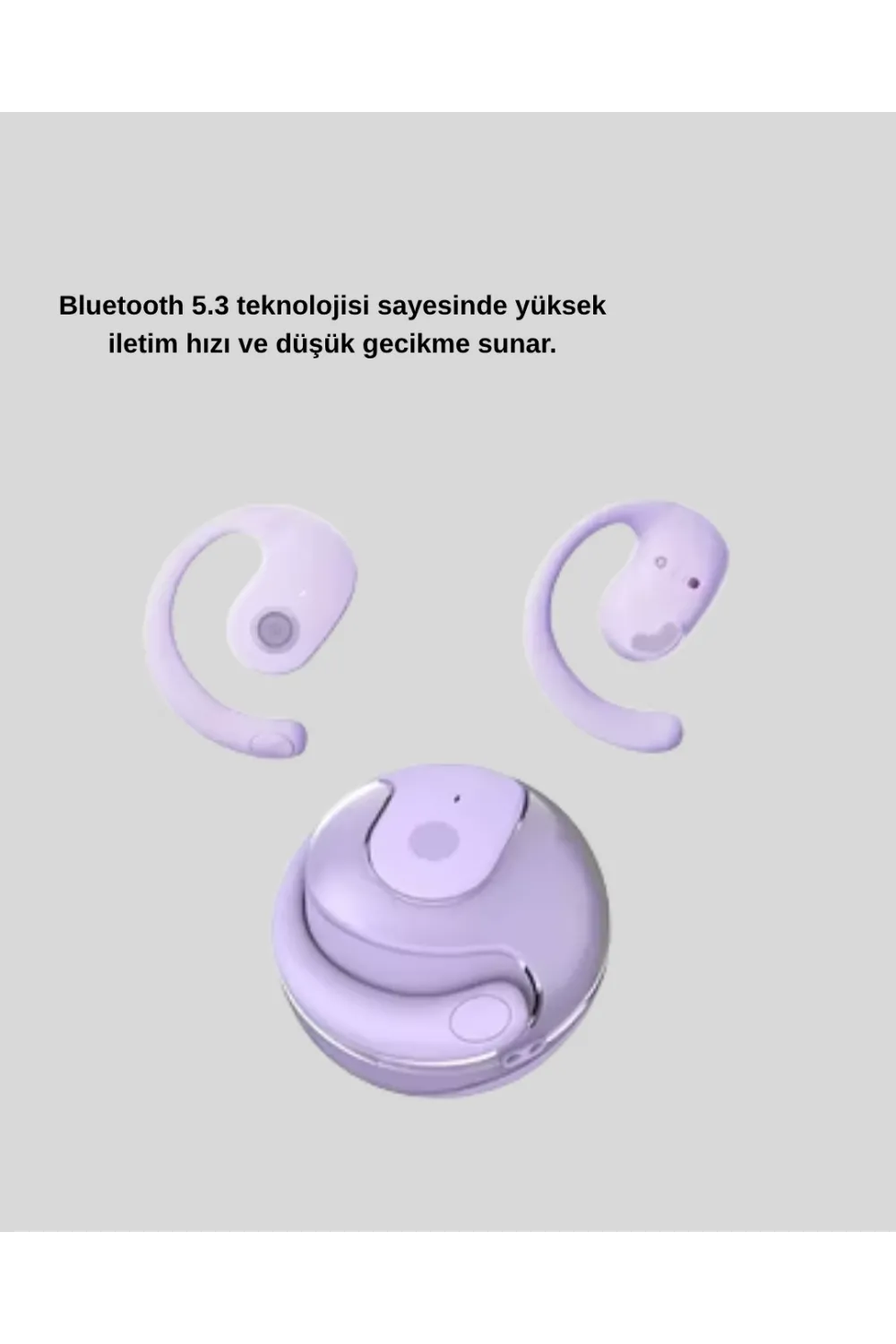 S05 Bluetooth 5.3 Kulaklık Ipx4 Su Geçirmez Hızlı Eşleşme Güçlü Stereo Ses