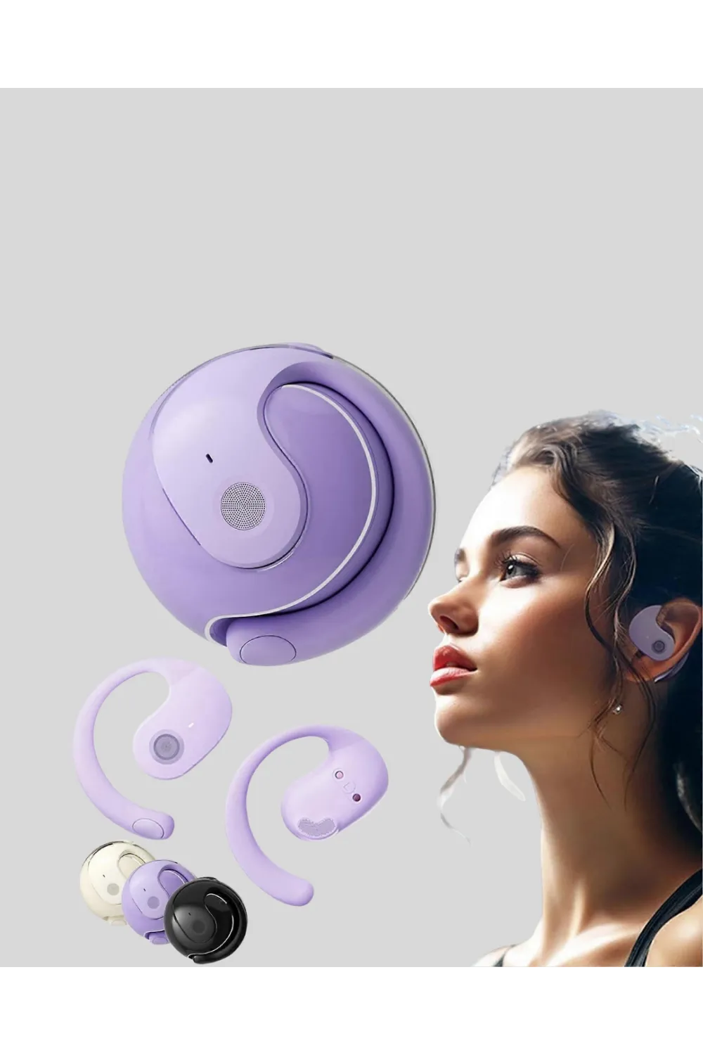 S05 Bluetooth 5.3 Kulaklık Ipx4 Su Geçirmez Hızlı Eşleşme Güçlü Stereo Ses