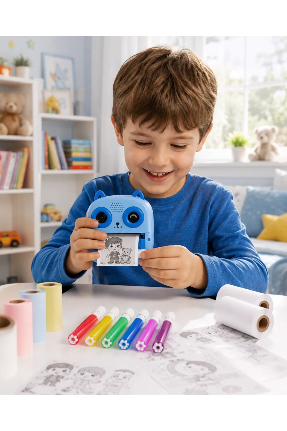 S5 Printer Kamera Mavi