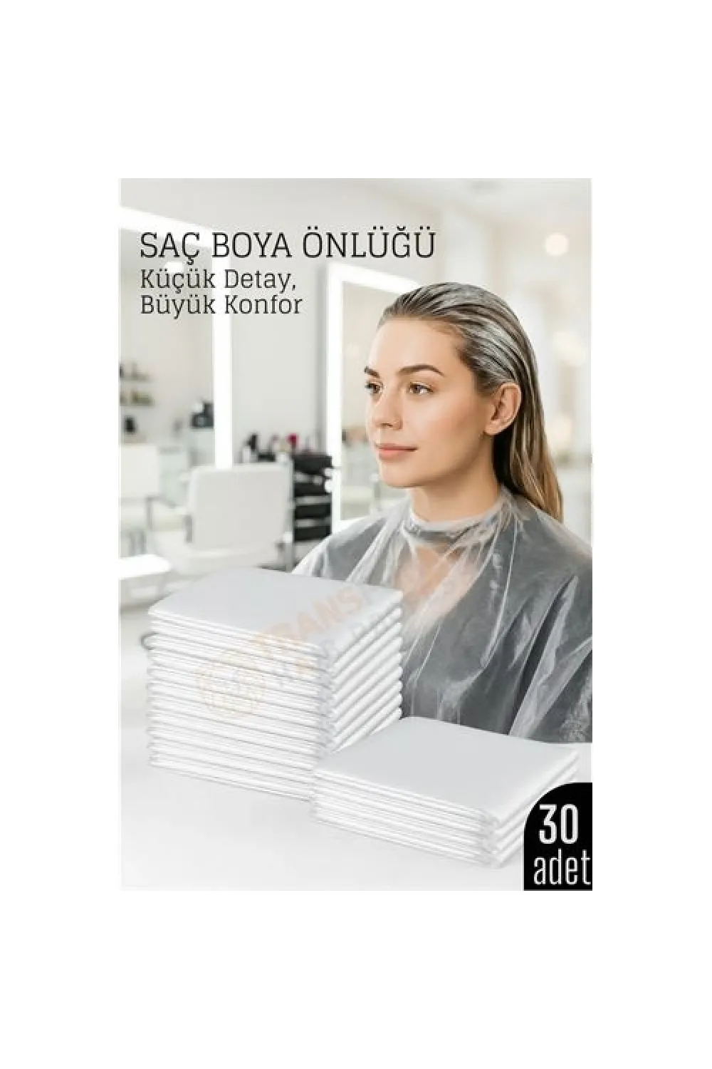Saç Boyası Önlüğü 30 Adet 717559