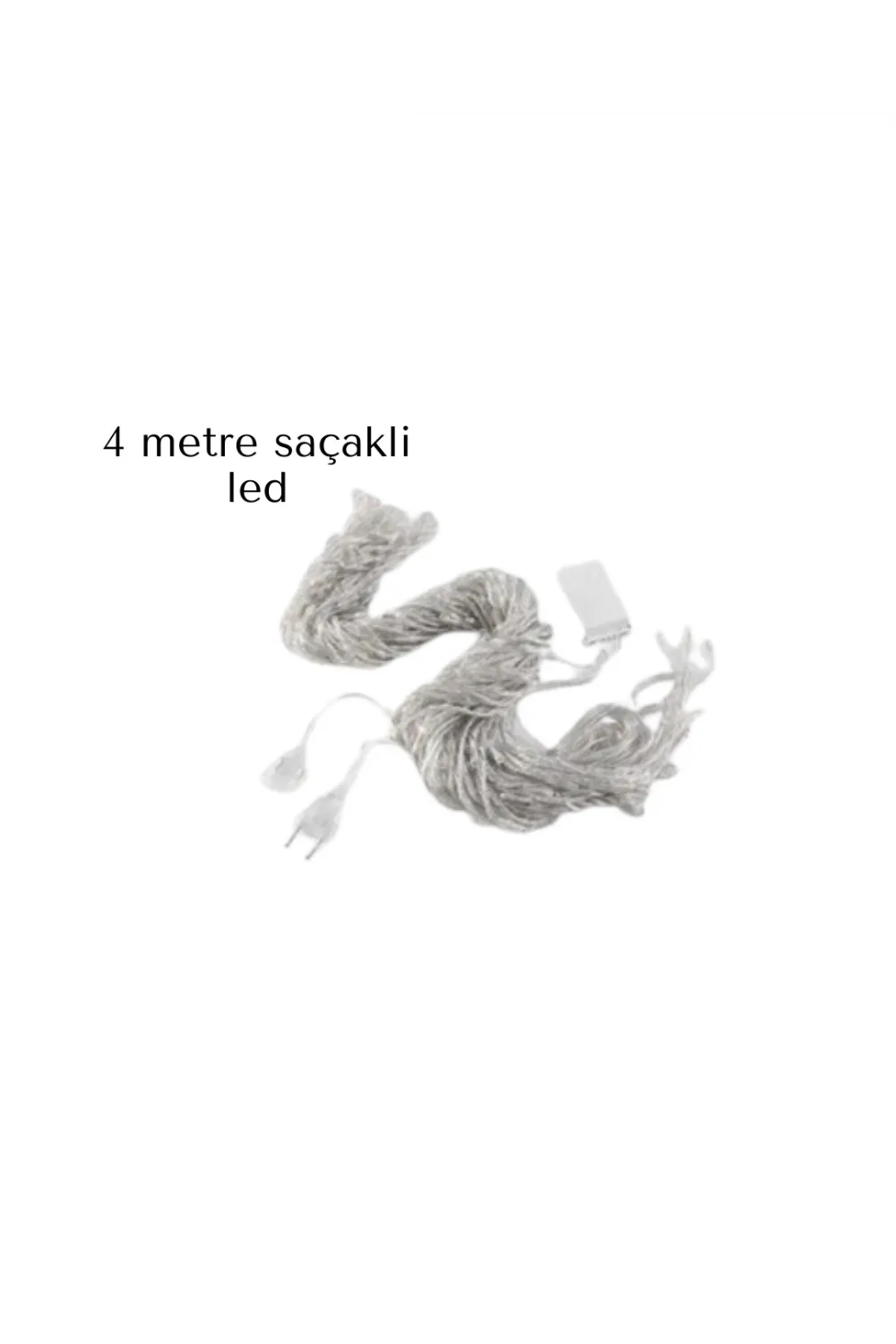 Saçaklı 4 Metre Perde Led