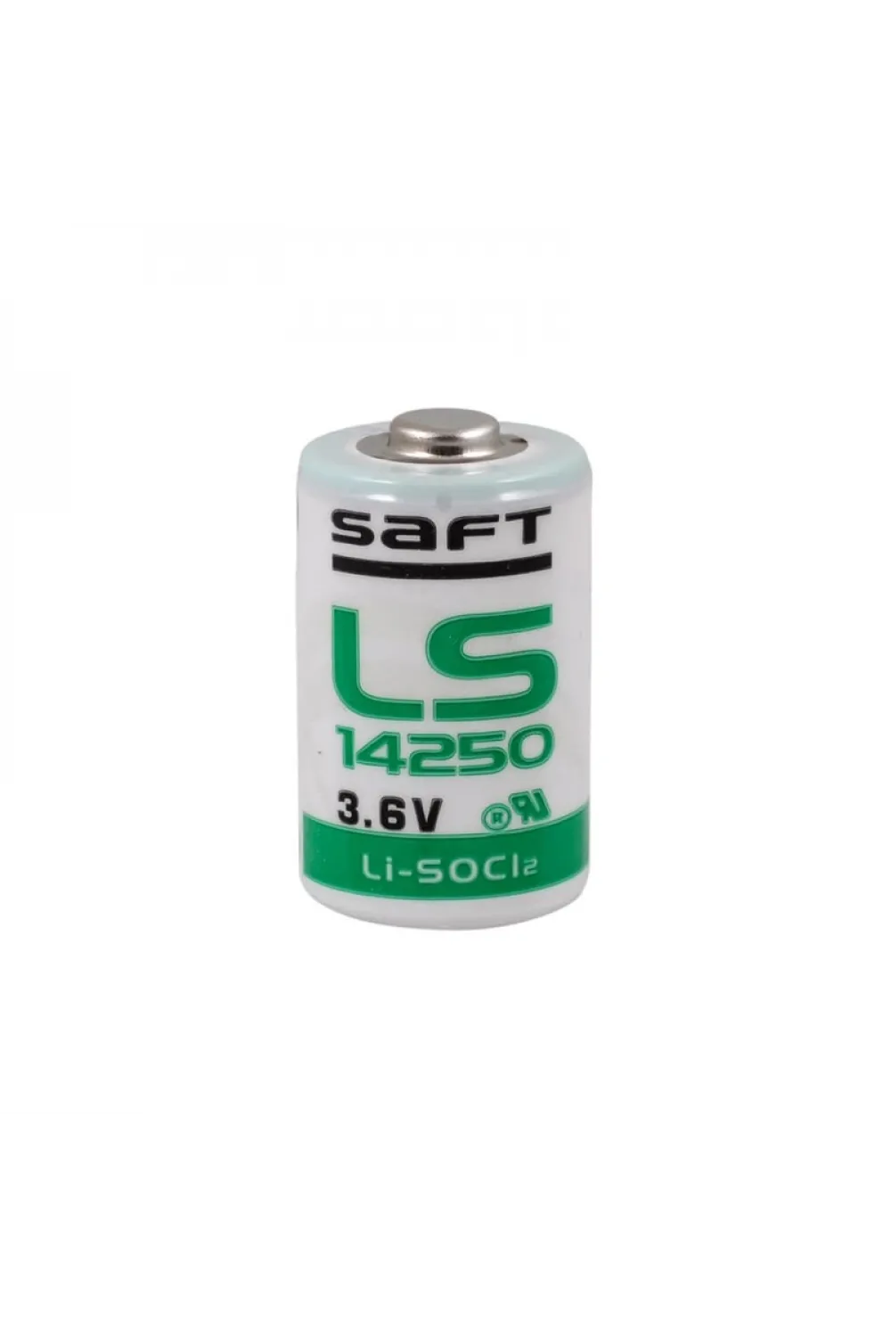 Saft LS 14250 3.6V 1/2 AA Size Lithium Pil (Li-SOCI2)