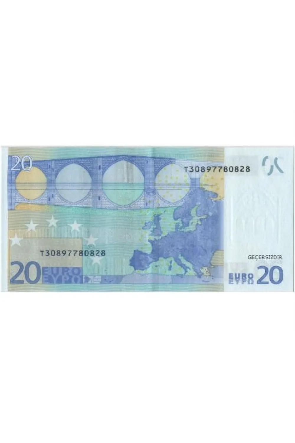 Şaka Parası - 100 Adet 20 Euro