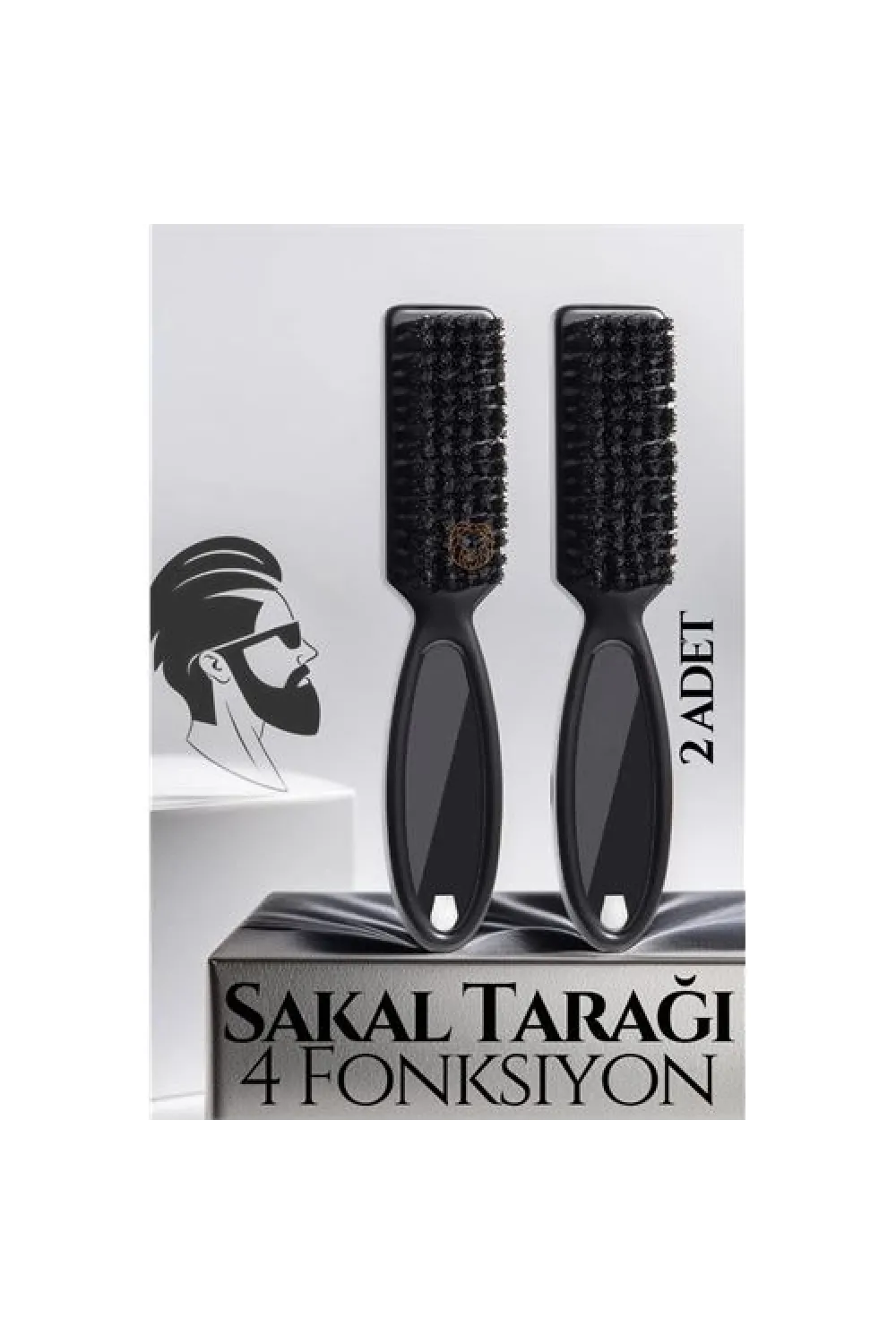 Sakal Tarama Fırçası 2 Lİ SET Absolute Professional 719583