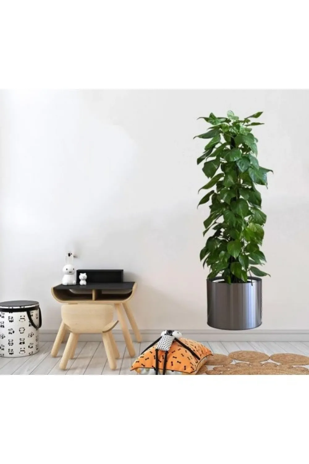 Saksılı Bitki Tasarımlı Yapışkanlı Sticker Resim 90*30 Cm