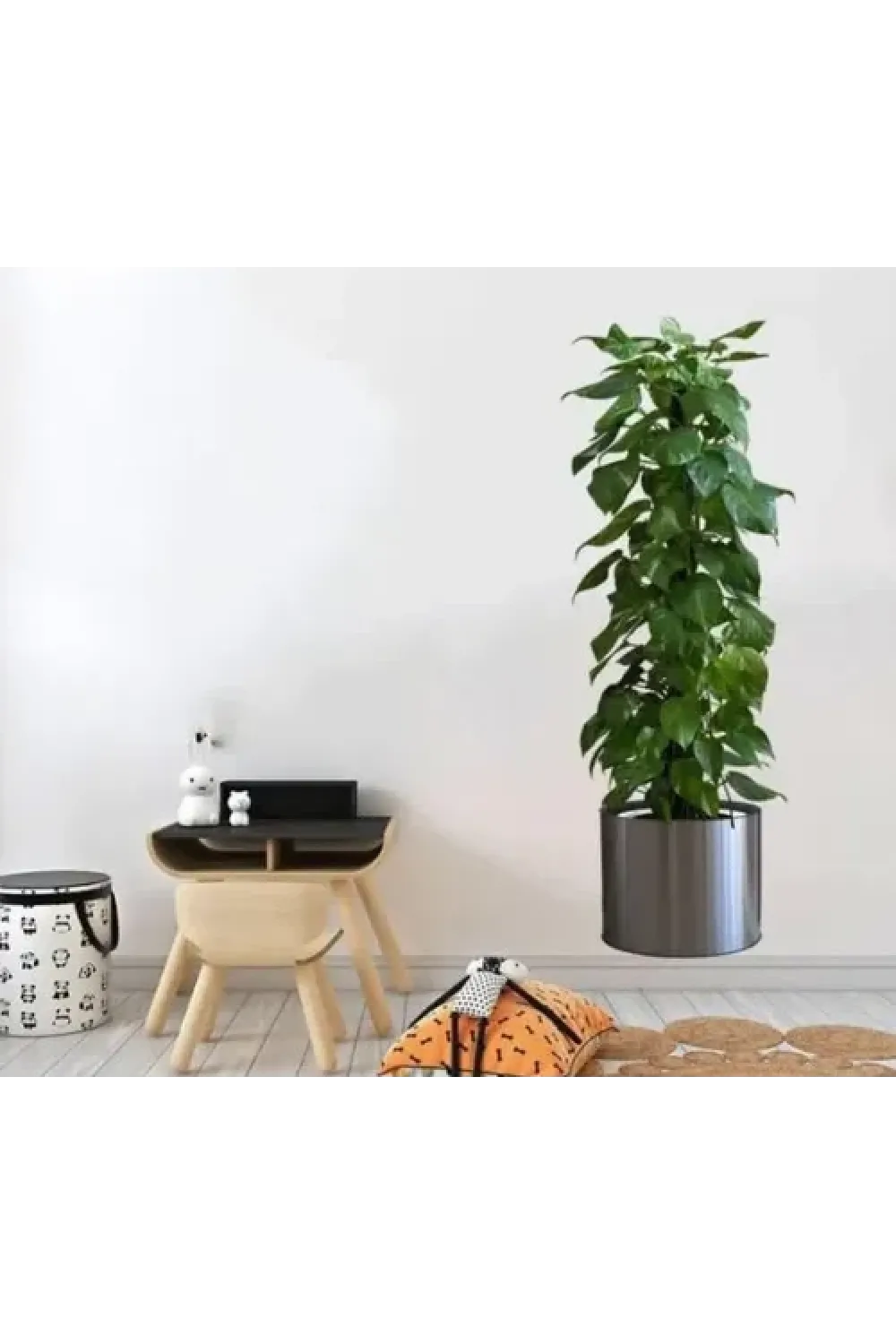 Saksılı Bitki Tasarımlı Yapışkanlı Sticker Resim 90*30 cm MC-665