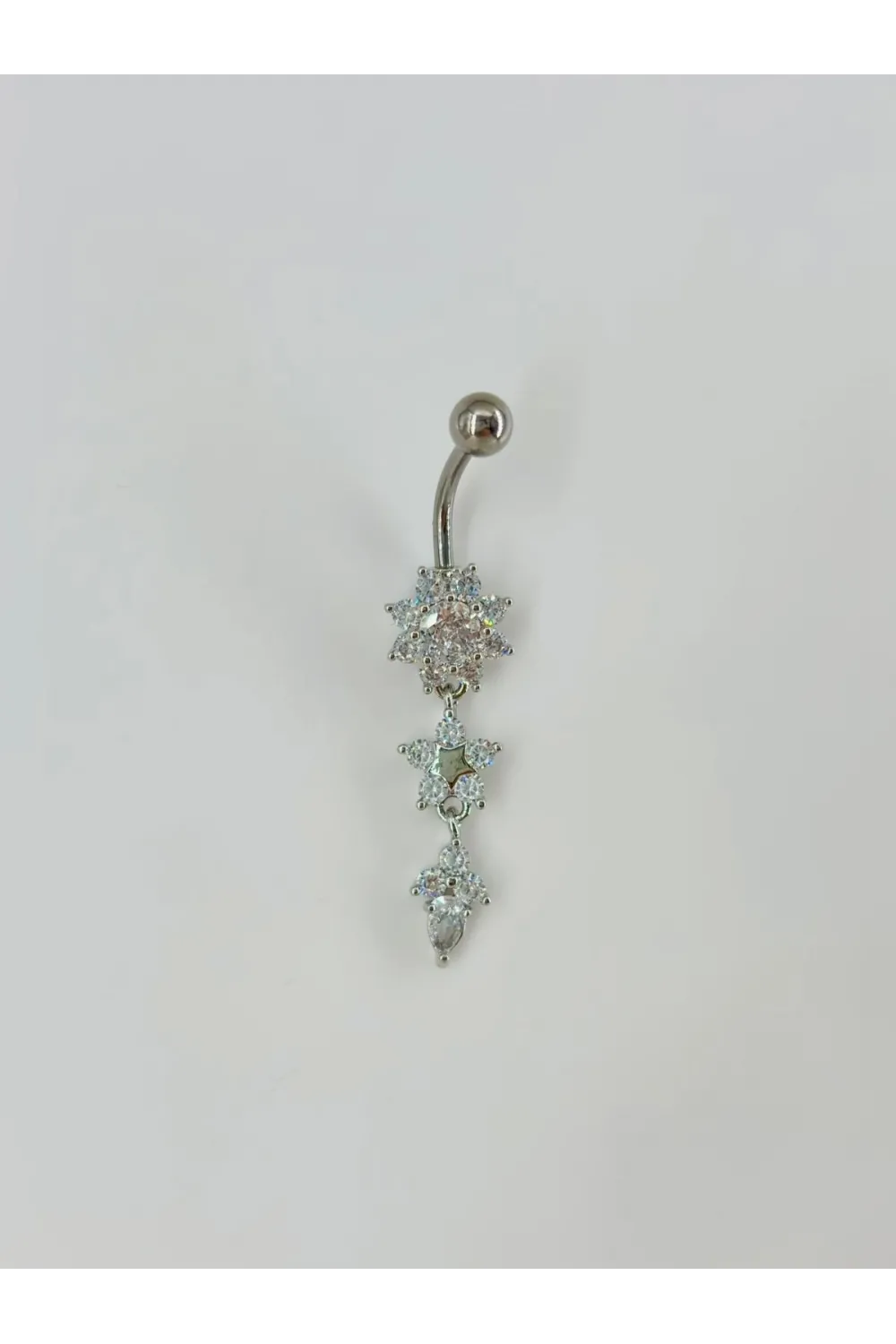 Sallantılı Göbek Piercing - Pg0005