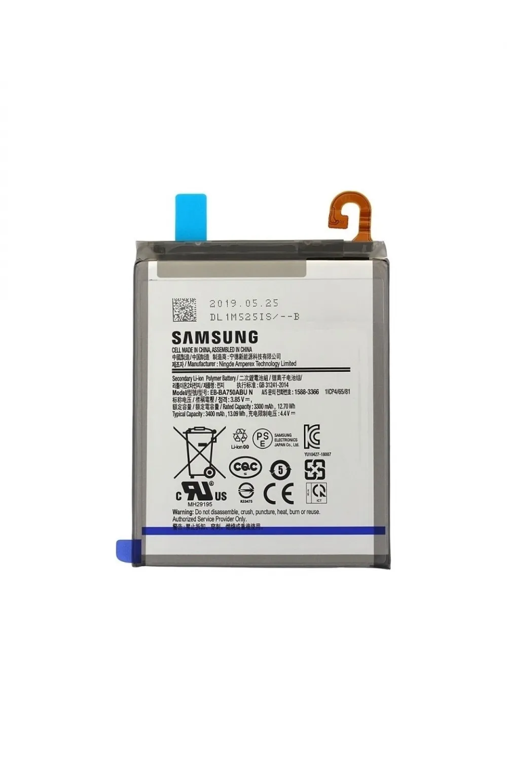 Samsung A10 Batarya Pil