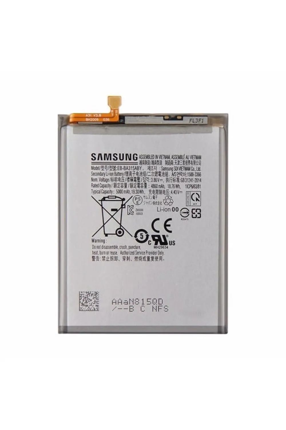 Samsung A31 Batarya Pil