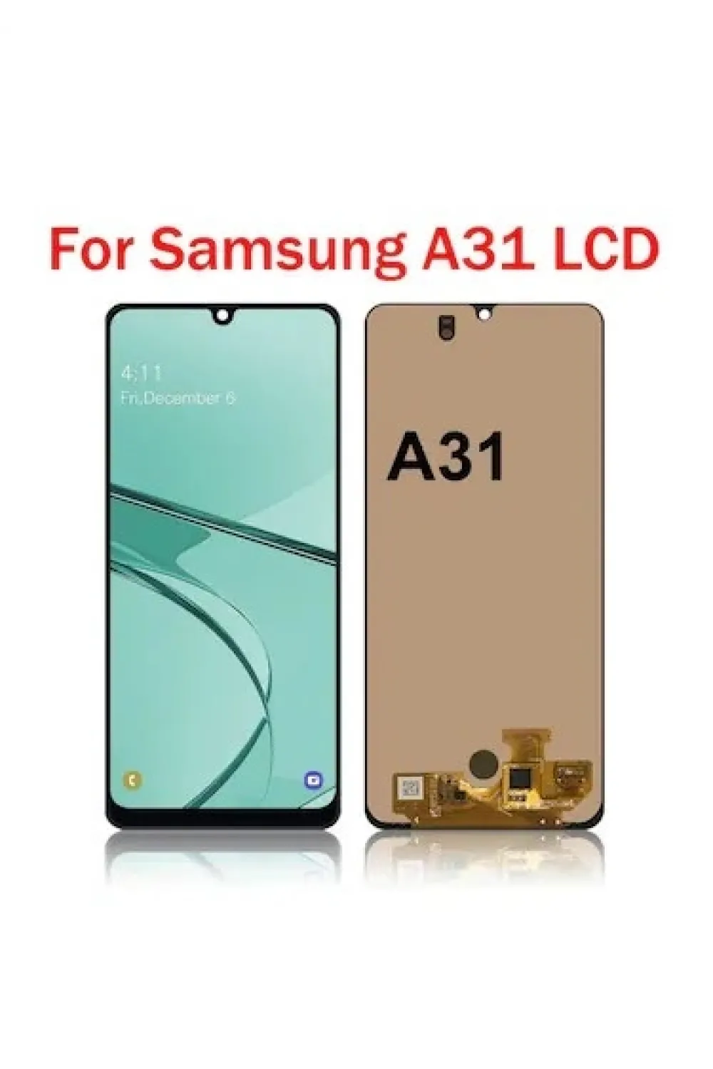 Samsung A31 SERVİS Dokunmatik ekran (Siyah)