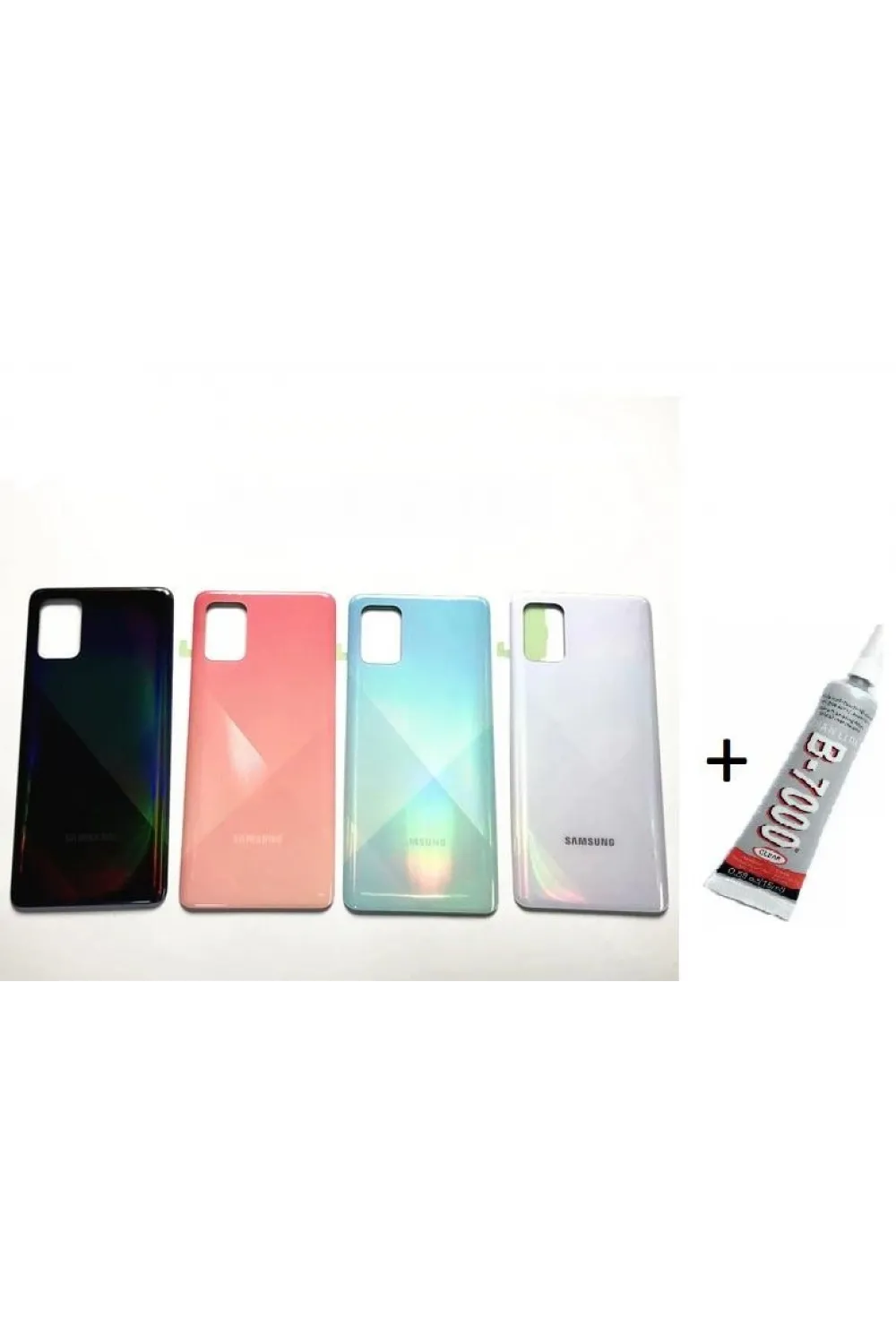 SAMSUNG A51 A515 Arka Batarya Pil Kapağı PEMBE (B7