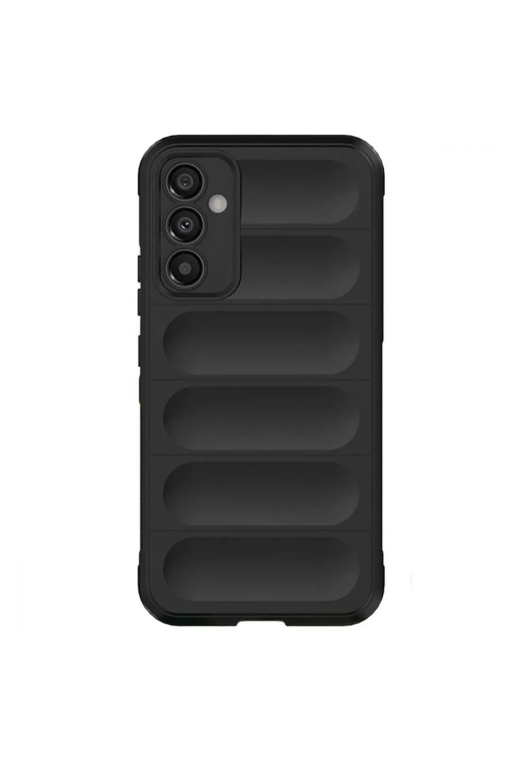 Samsung A56 Kılıf Optimum Silikon - Siyah