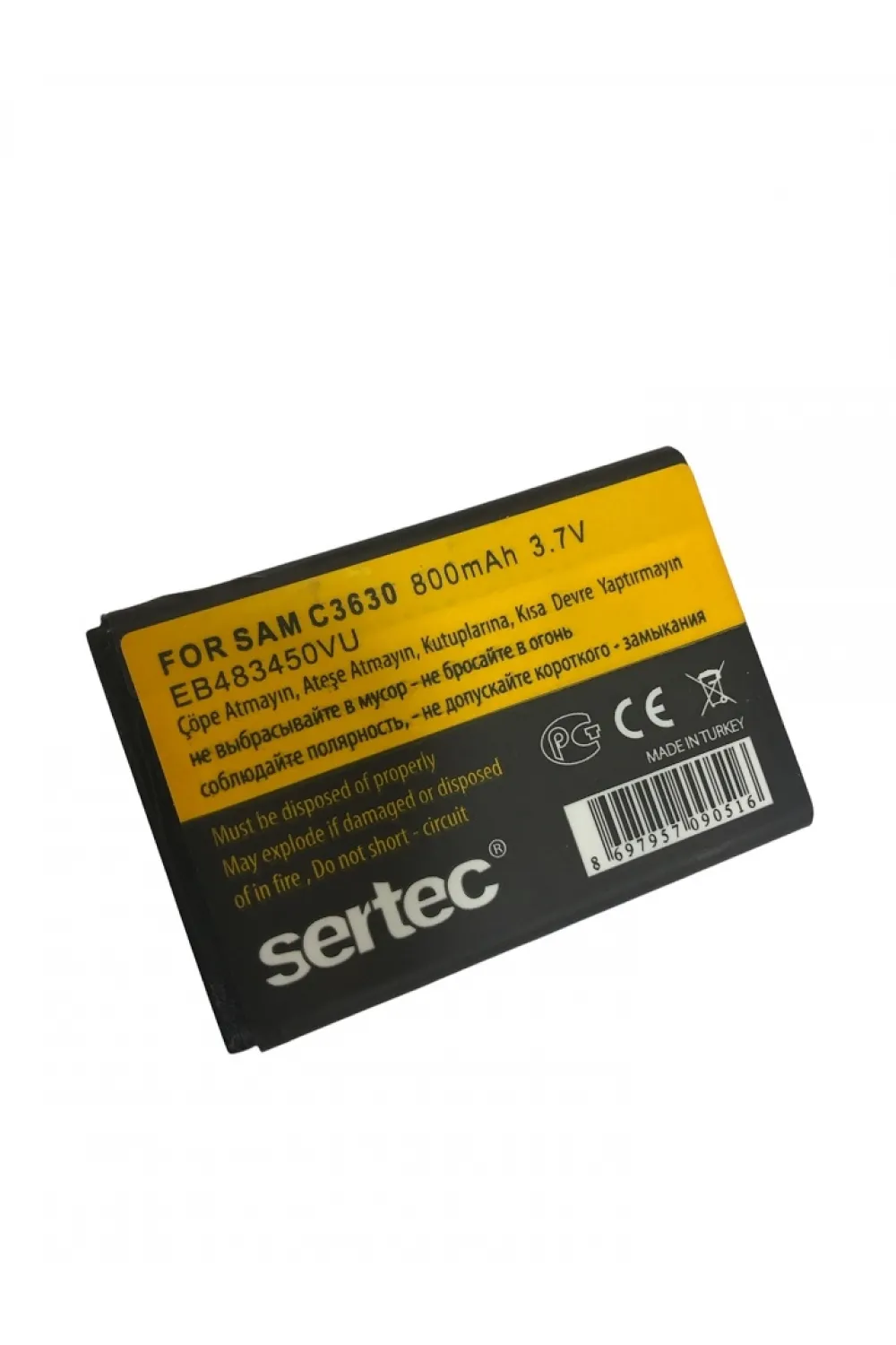 Samsung C3630 uyumlu Batarya