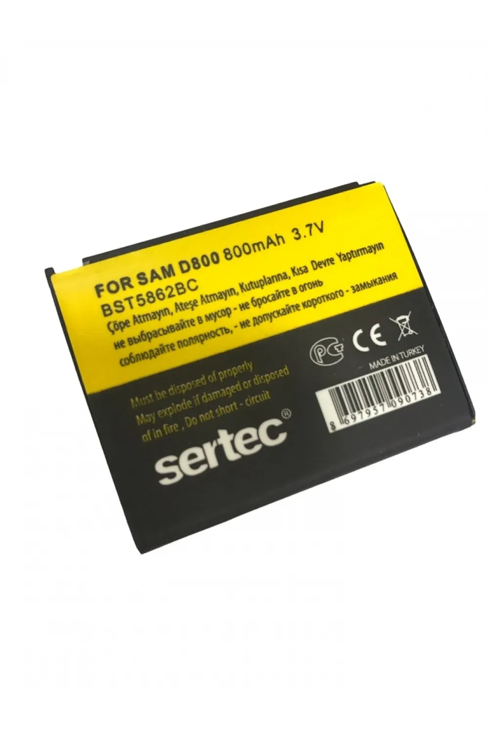 Samsung D808/D800 Uyumlu Batarya