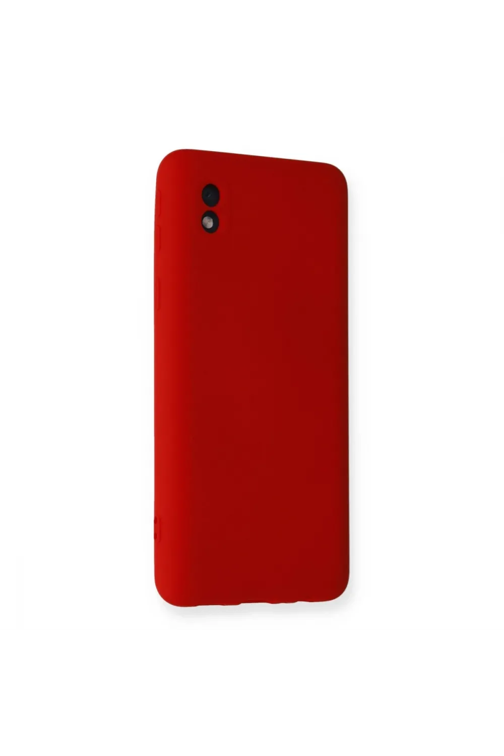 Samsung Galaxy A01 Core Kılıf Nano İçi Kadife Silikon - Kırmızı