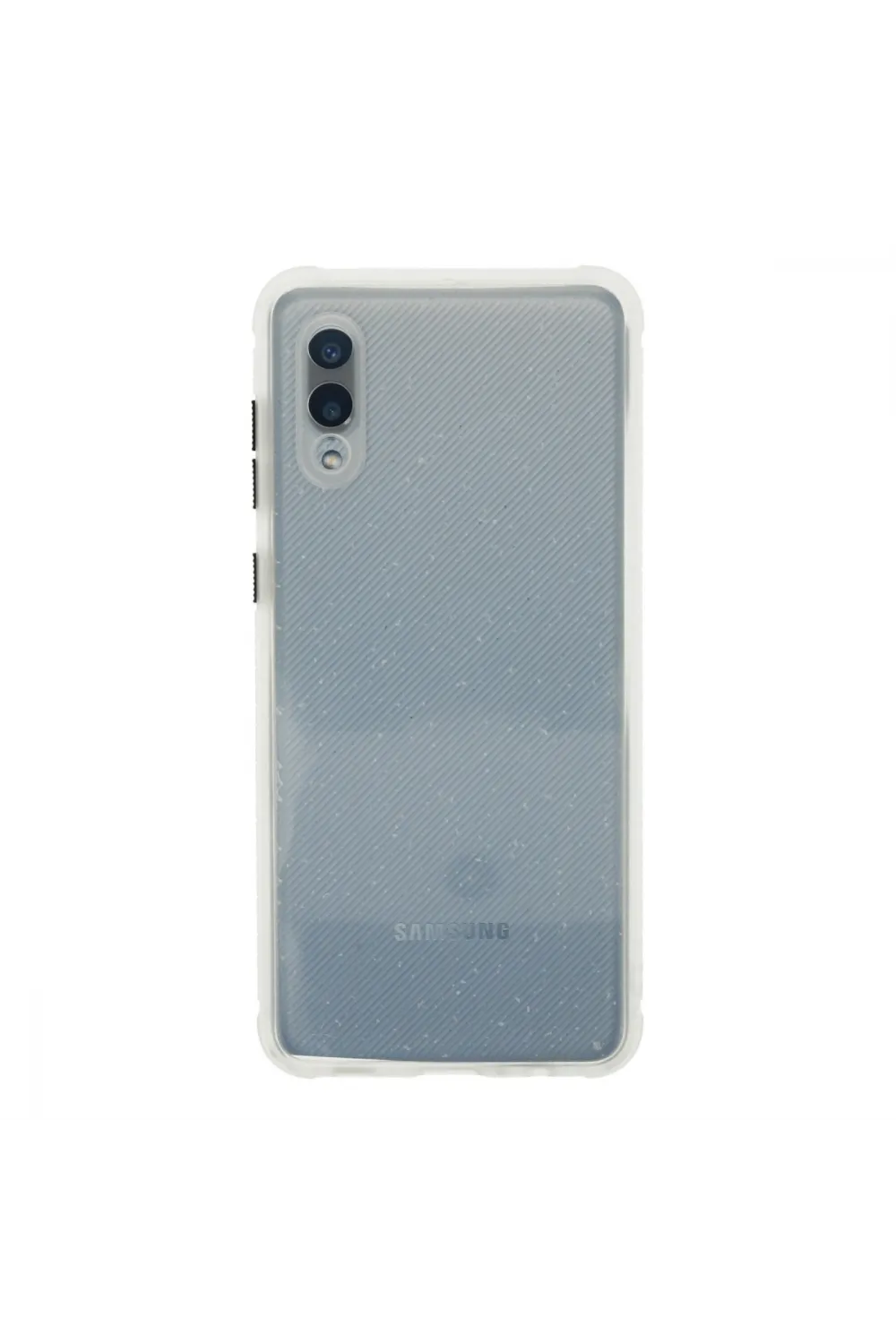 Samsung Galaxy A02 Kılıf Miami Şeffaf Silikon - Şeffaf