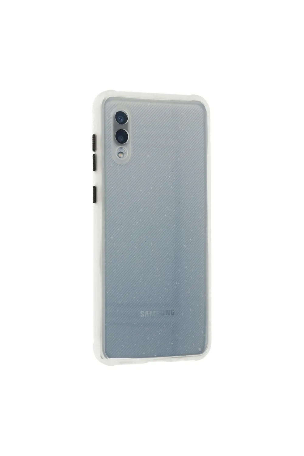 Samsung Galaxy A02 Kılıf Miami Şeffaf Silikon - Şeffaf