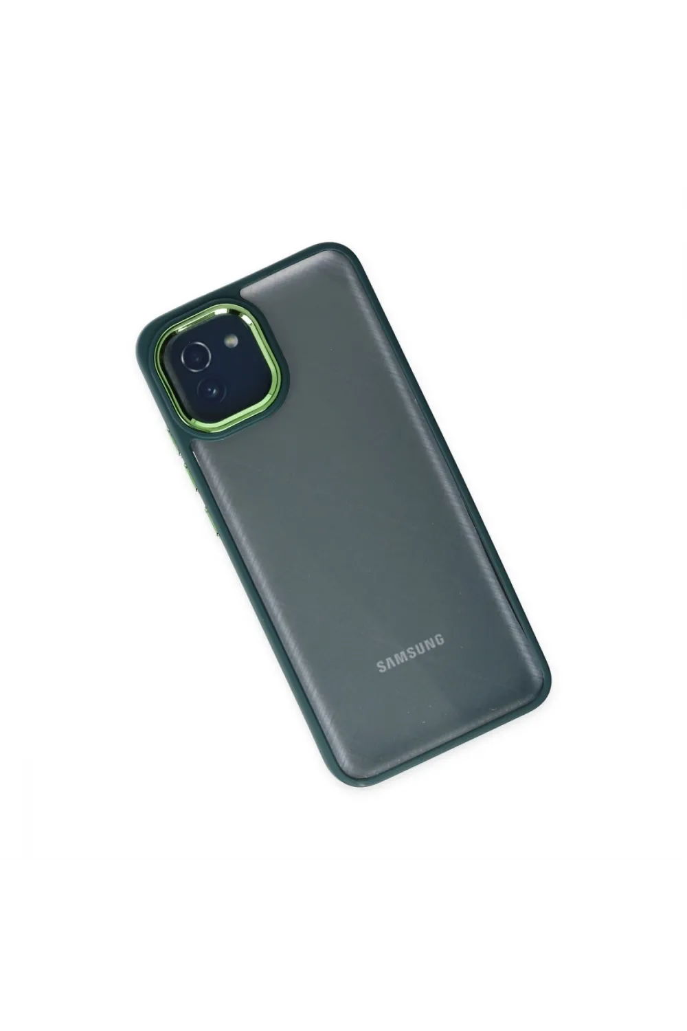 Samsung Galaxy A03 Kılıf Dora Kapak - Haki Yeşil