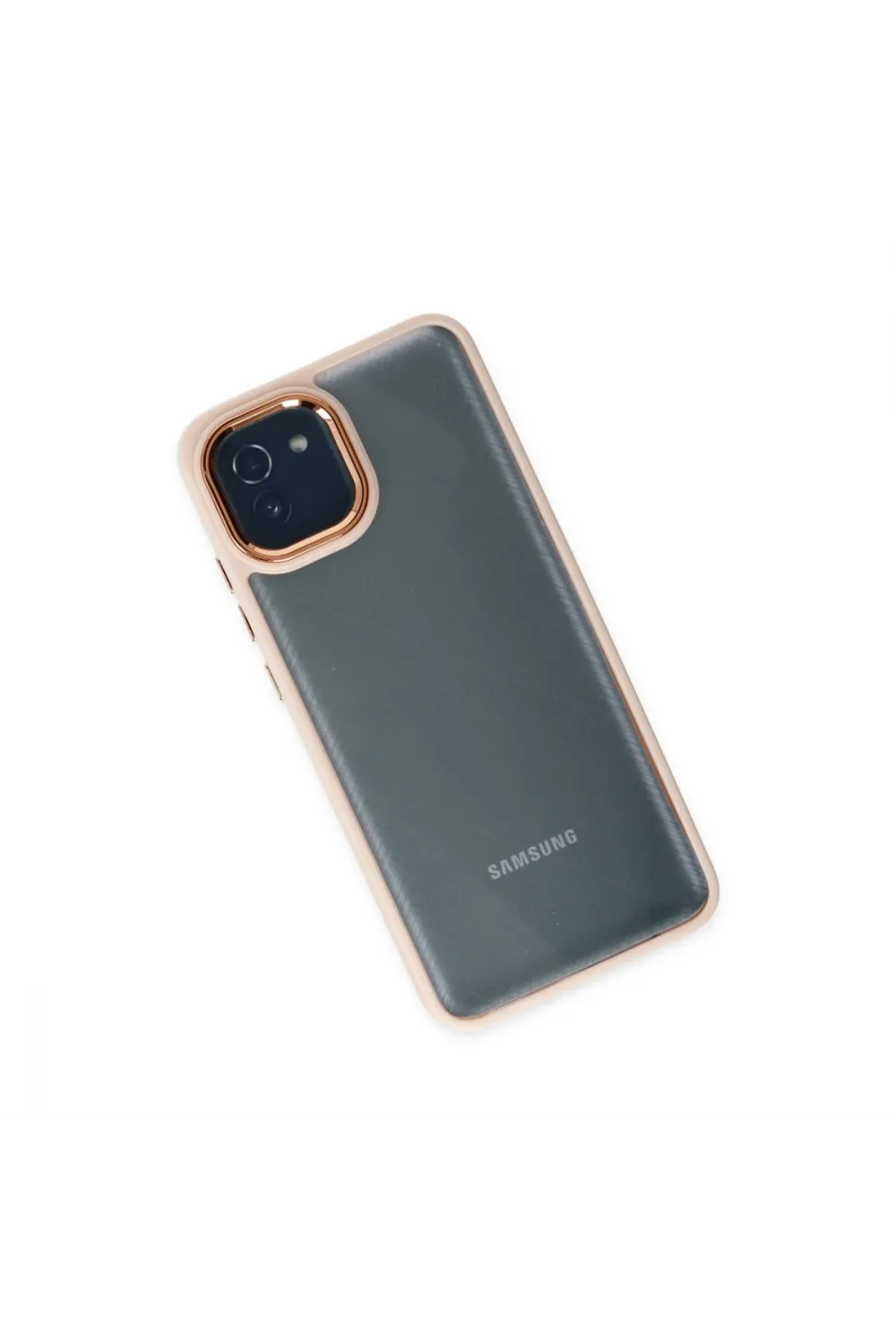 Samsung Galaxy A03 Kılıf Dora Kapak - Pudra
