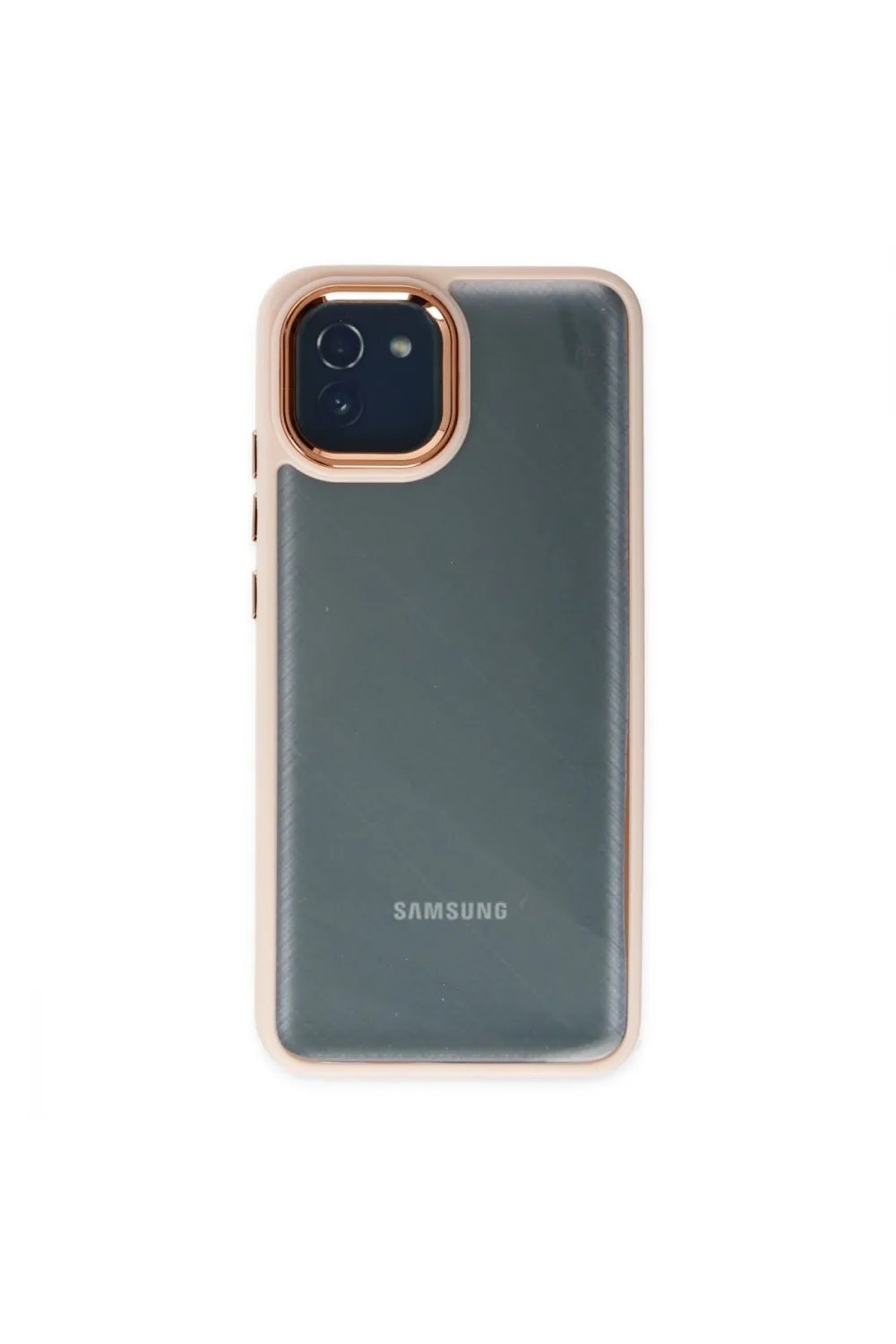 Samsung Galaxy A03 Kılıf Dora Kapak - Pudra