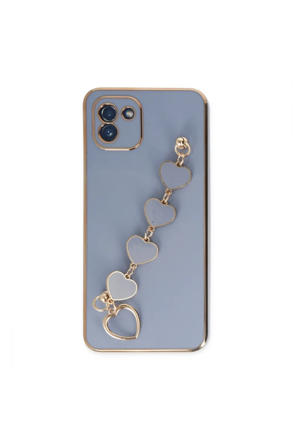 Samsung Galaxy A03 Kılıf Esila Silikon - Gri