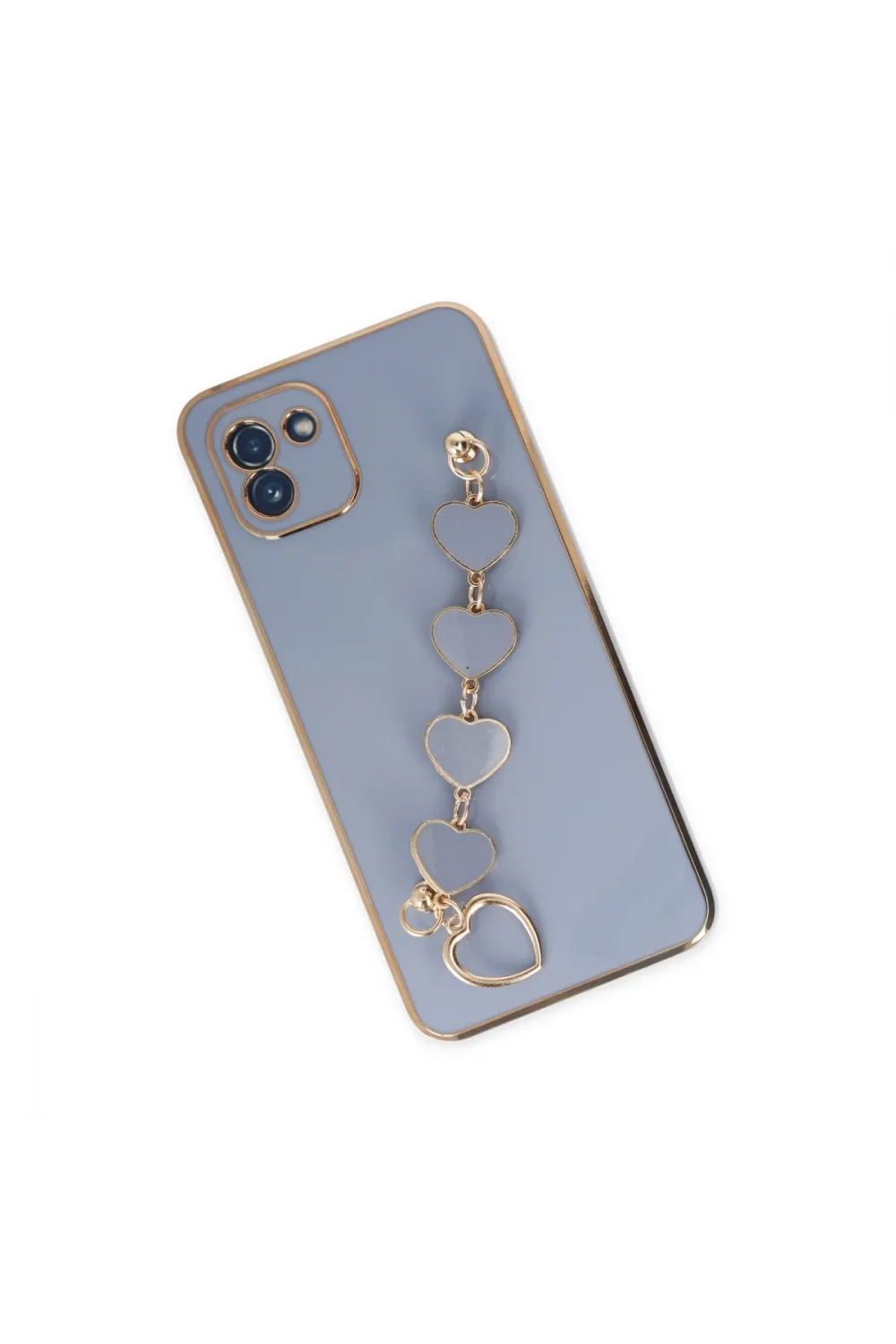 Samsung Galaxy A03 Kılıf Esila Silikon - Gri