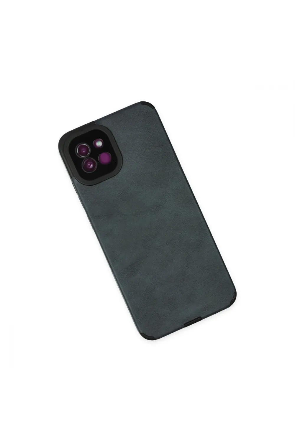 Samsung Galaxy A03 Kılıf Loop Deri Silikon - Lacivert