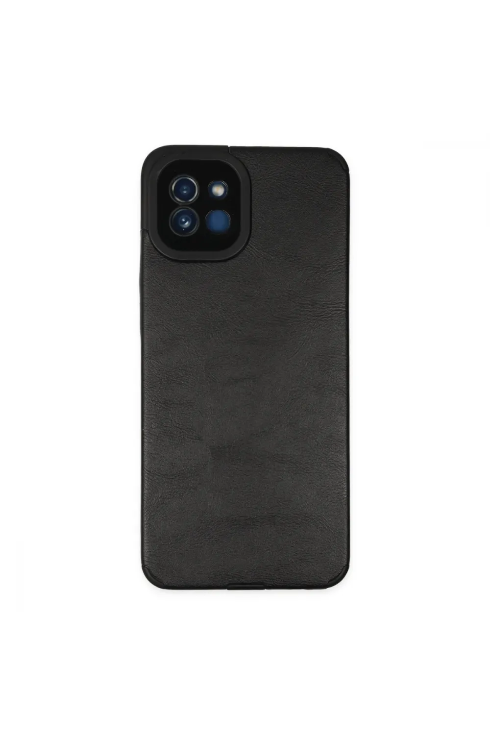 Samsung Galaxy A03 Kılıf Loop Deri Silikon - Siyah