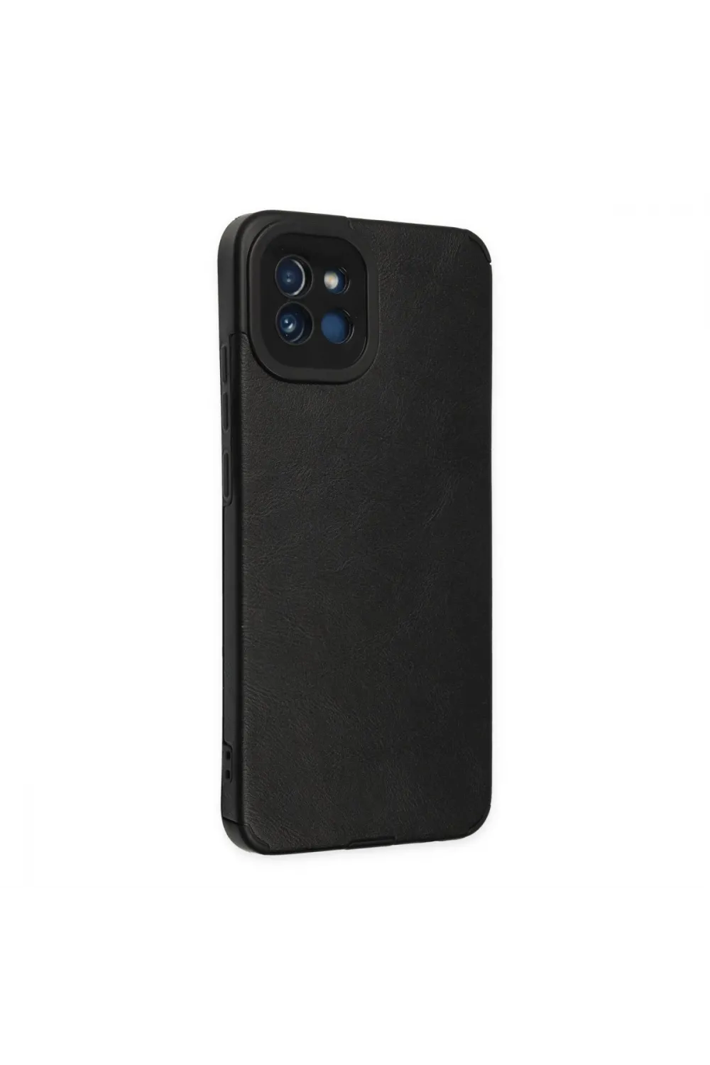 Samsung Galaxy A03 Kılıf Loop Deri Silikon - Siyah