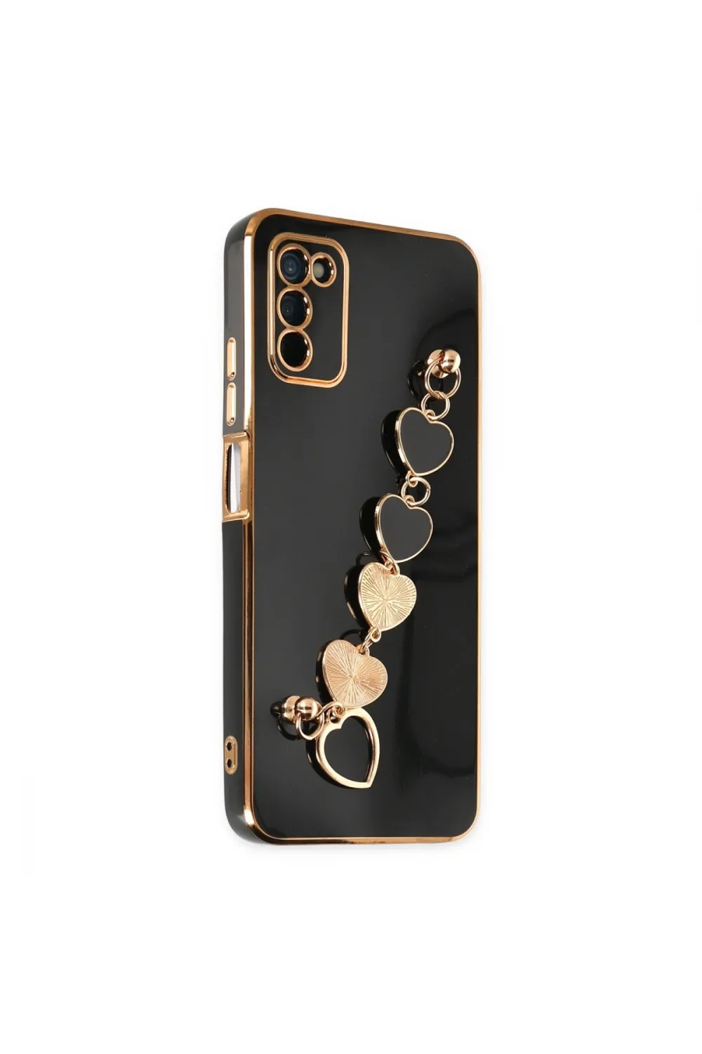 Samsung Galaxy A03s Kılıf Esila Silikon - Siyah